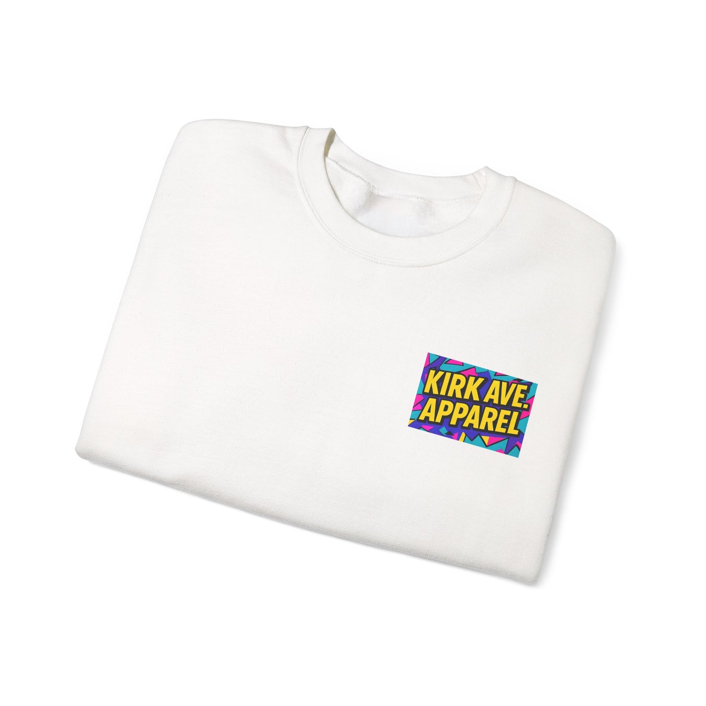 90s schoolbag anti nephilim sweatshirt (unisex), Kirk Ave. Apparel