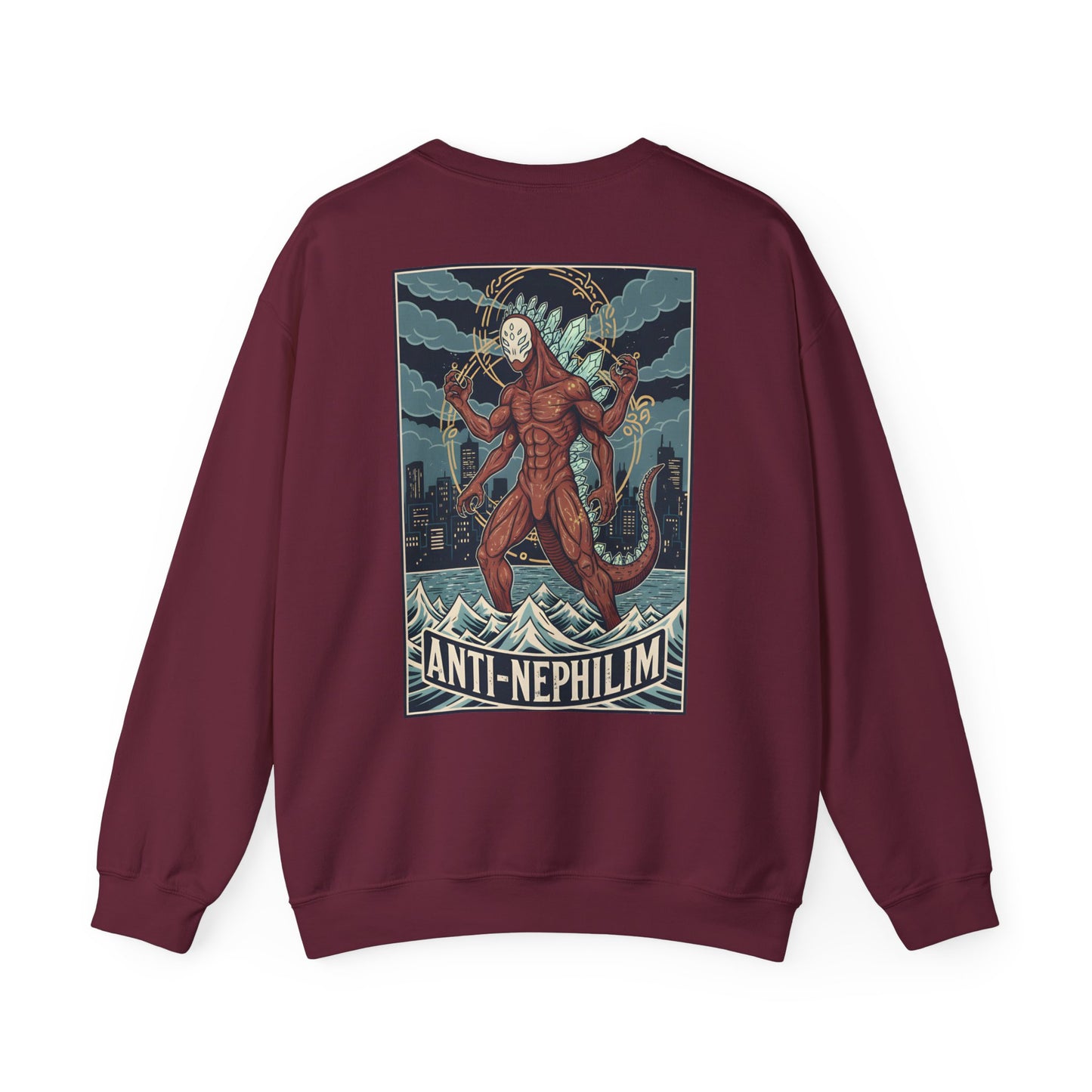 Kaiju anti nephilim sweatshirt (unisex), Kirk Ave. Apparel