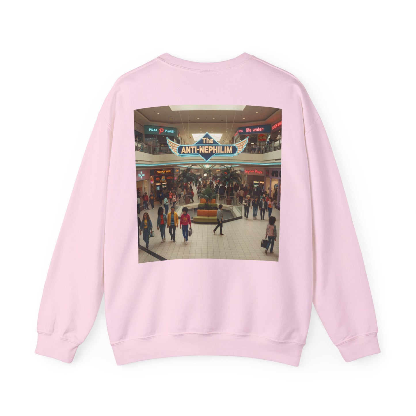 Retro mall anti nephilim sweatshirt (unisex), Kirk Ave. Apparel