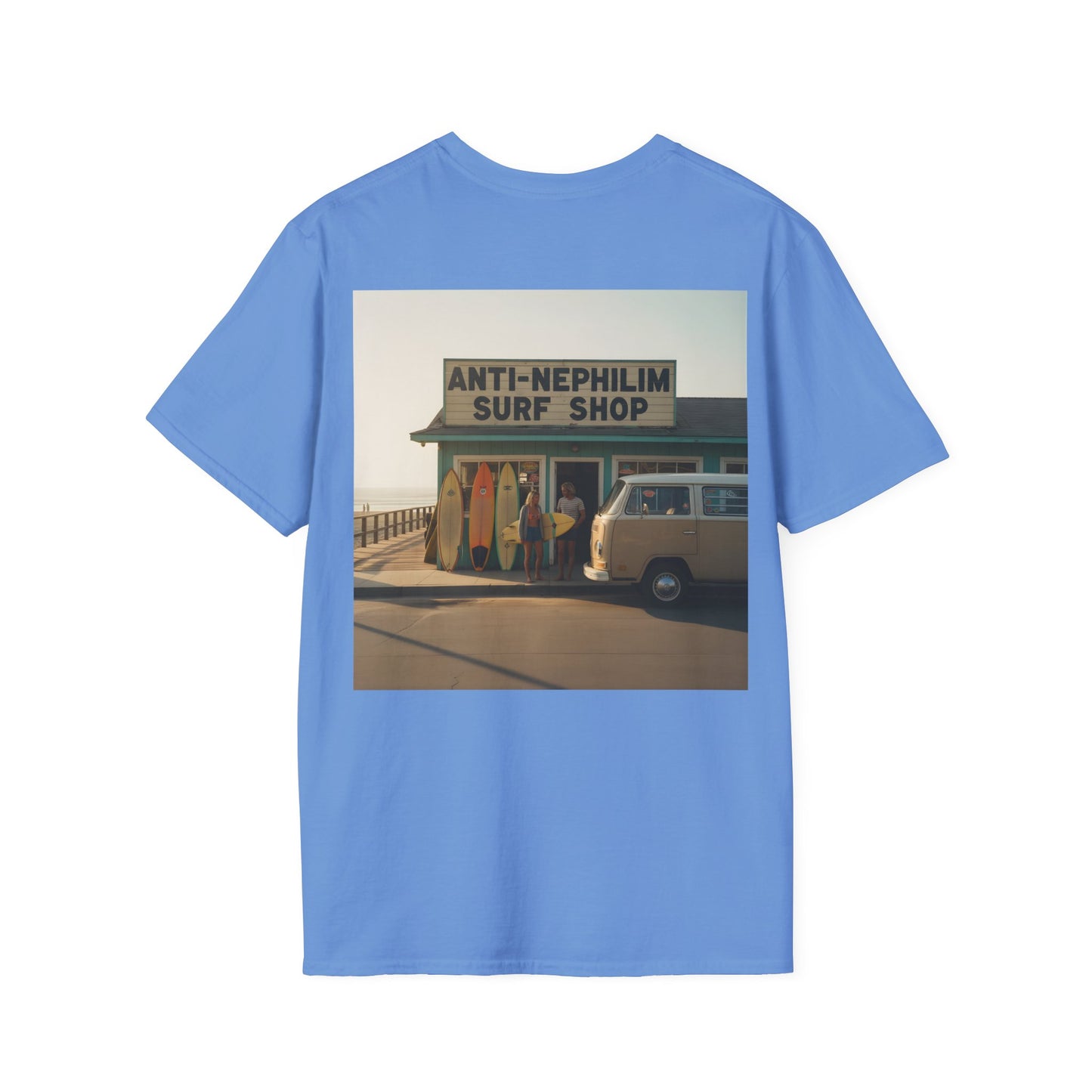Retro surf anti nephilim t shirt (unisex), Kirk Ave. Apparel
