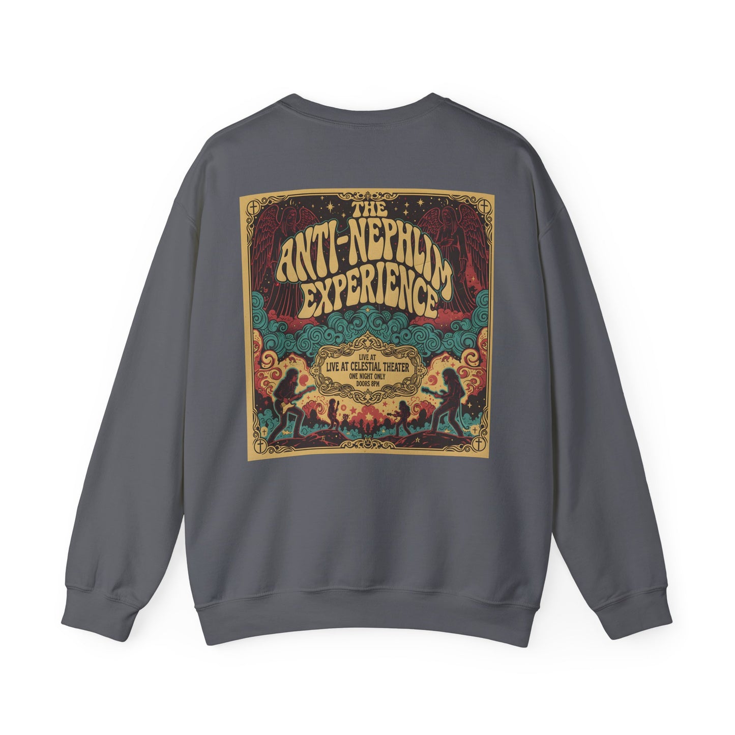 Retro concert poster anti nephilim sweatshirt (unisex), Kirk Ave. Apparel