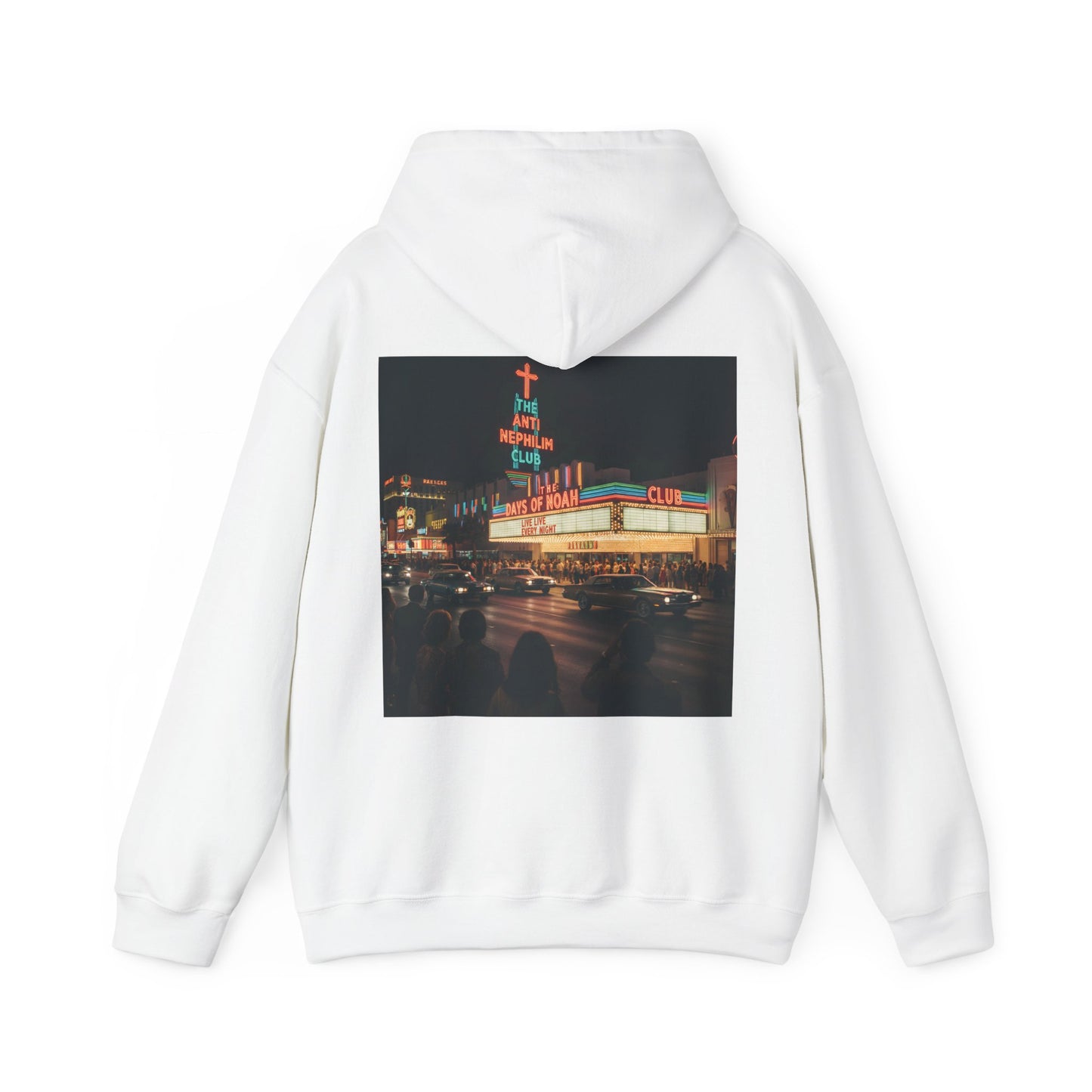 Vintage casino anti nephilim hoodie (unisex), Kirk Ave. Apparel