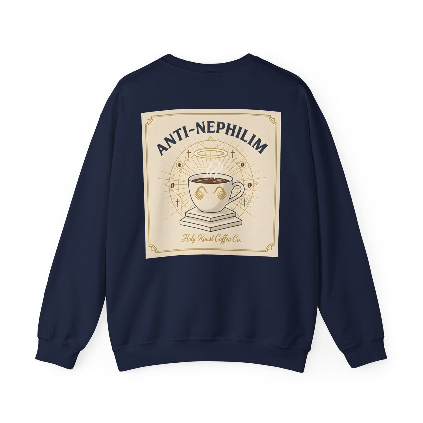 Retro coffee anti-nephilim sweatshirt (unisex), Kirk Ave. Apparel