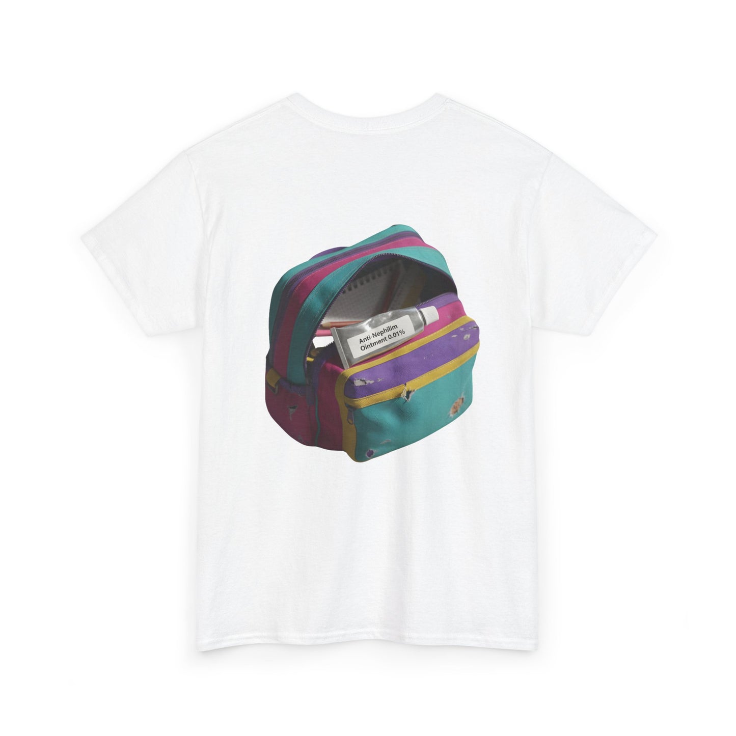 90s schoolbag anti nephilim t shirt (unisex), Kirk Ave. Apparel