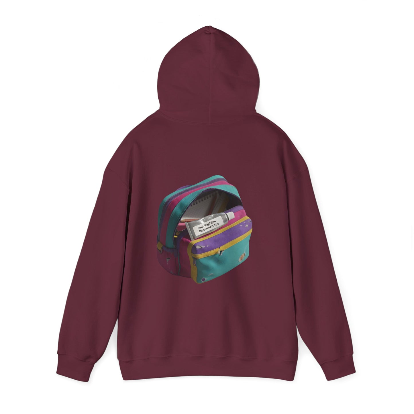 90s schoolbag anti nephilim hoodie (unisex), Kirk Ave. Apparel