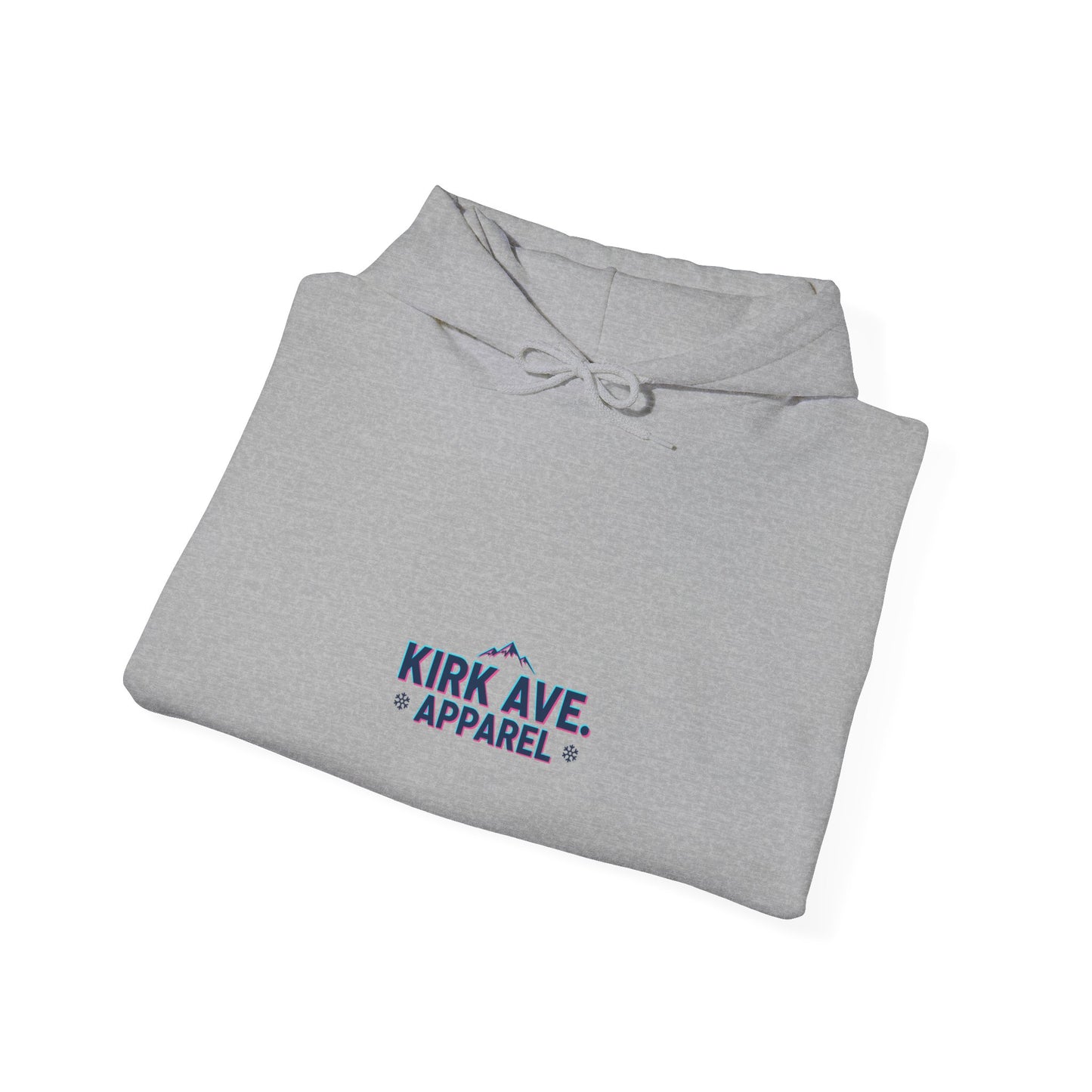 Retro ski shop anti nephilim hoodie (unisex), Kirk Ave. Apparel