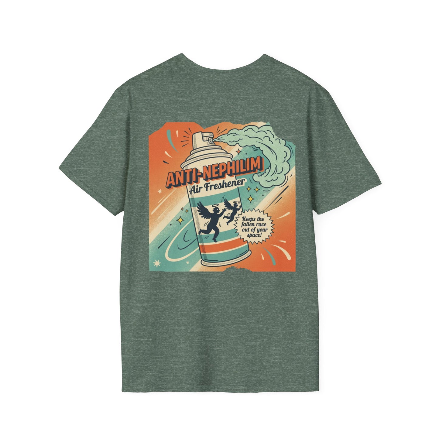 Retro anti nephilim air freshener t shirt (unisex), Kirk Ave. Apparel