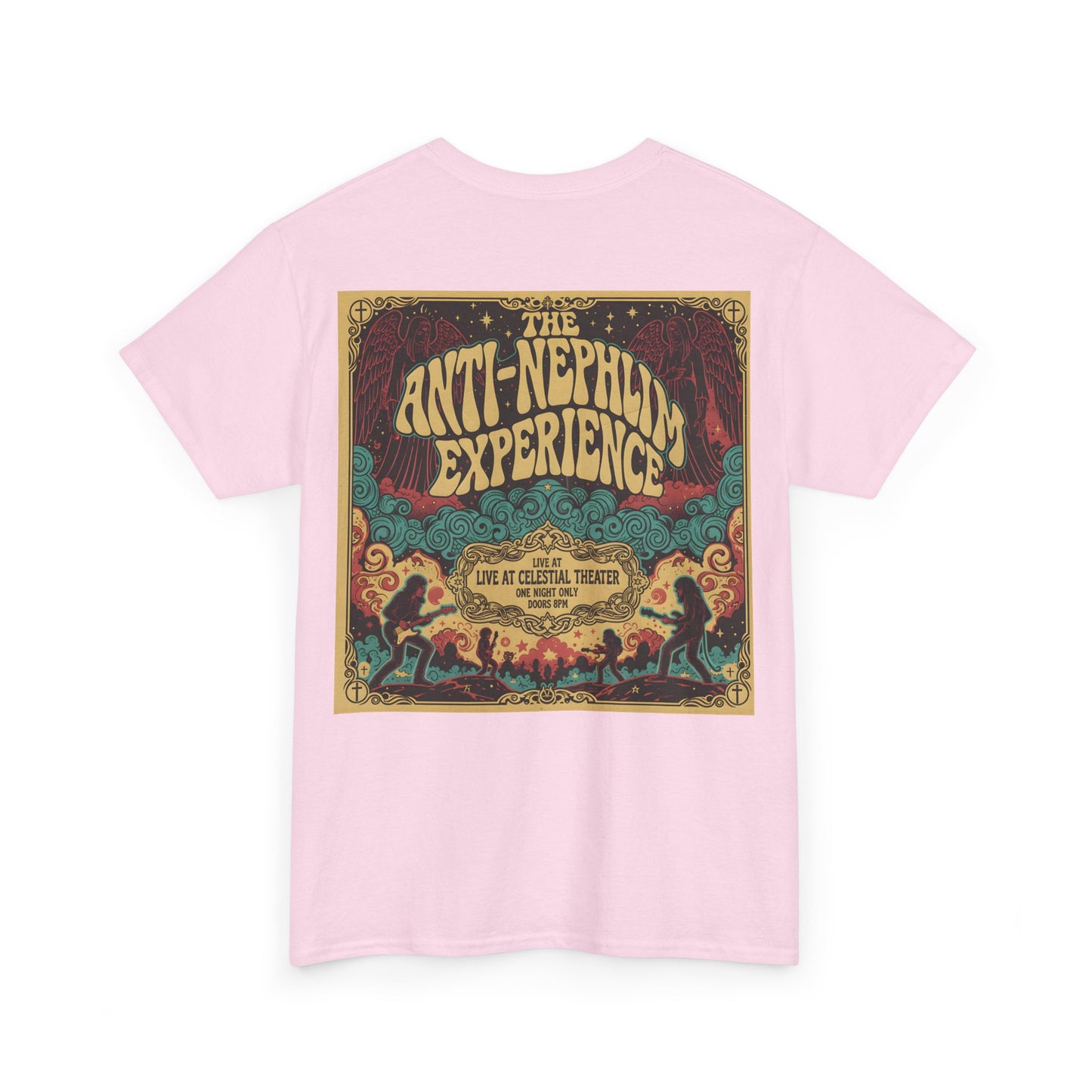 Retro concert poster anti nephilim t shirt (unisex), Kirk Ave. Apparel