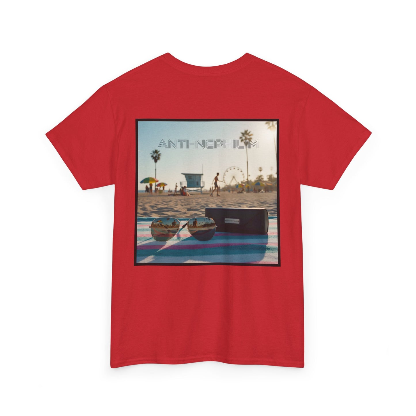 Beach shades anti nephilim t shirt, Kirk Ave. Apparel