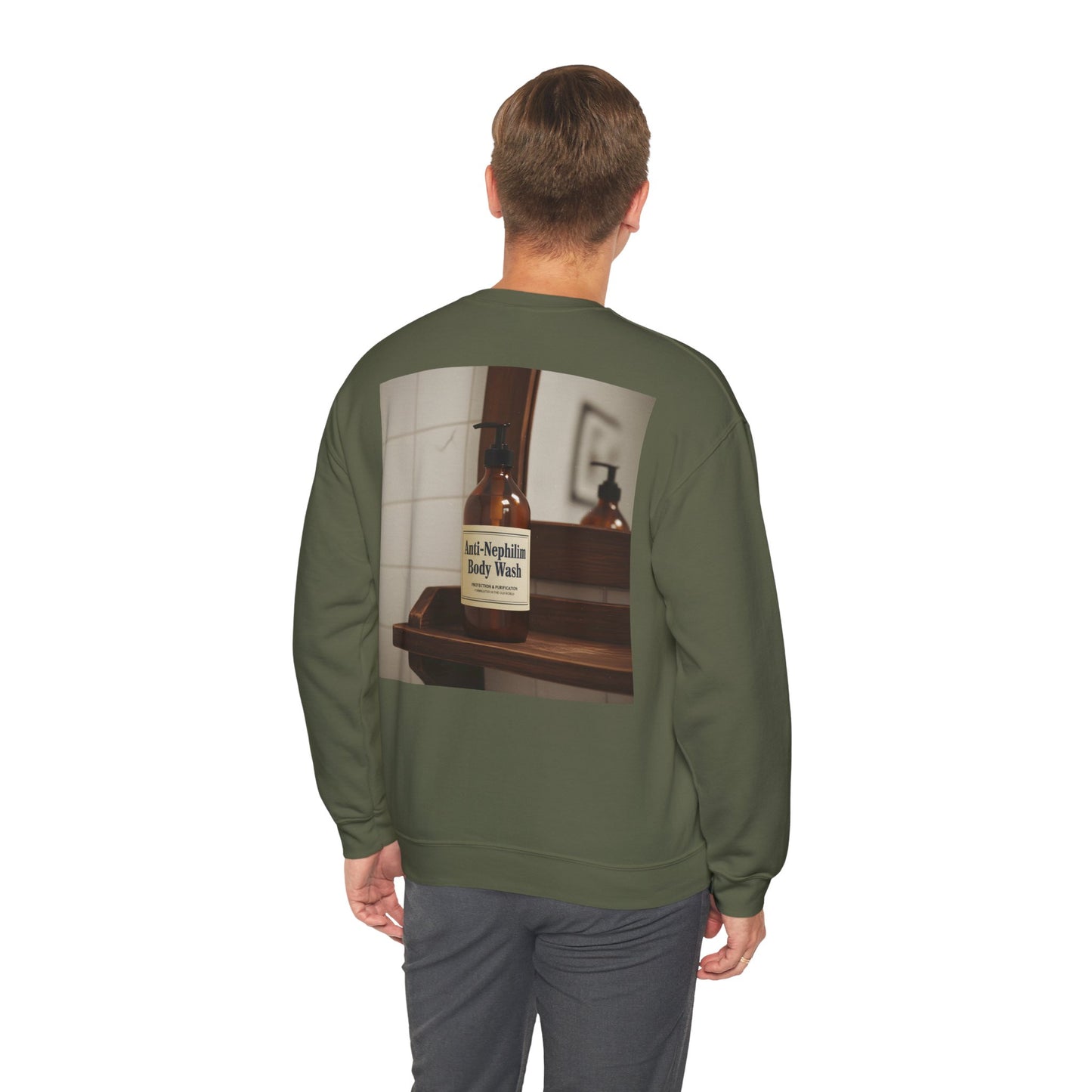 Vintage apothecary anti nephilim sweatshirt (unisex), Kirk Ave. Apparel