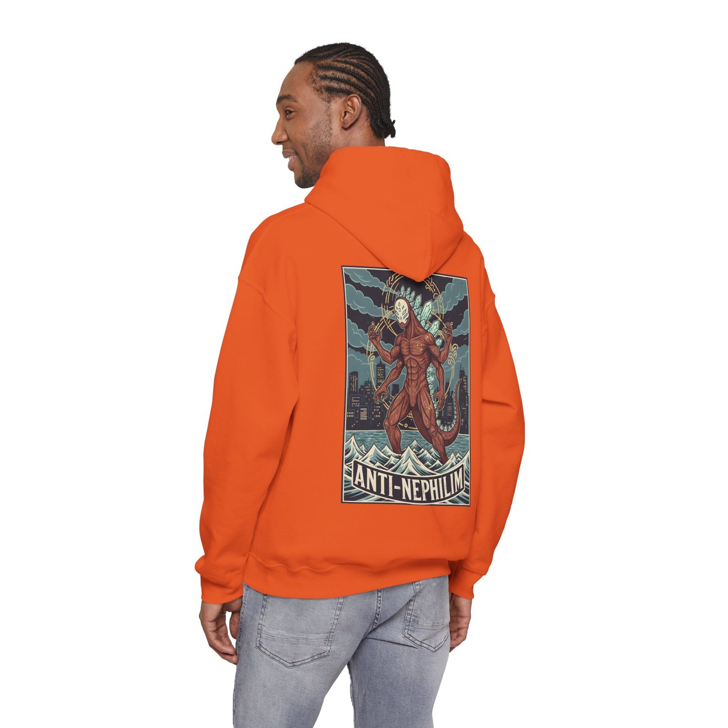 Kaiju anti nephilim hoodie (unisex), Kirk Ave. Apparel