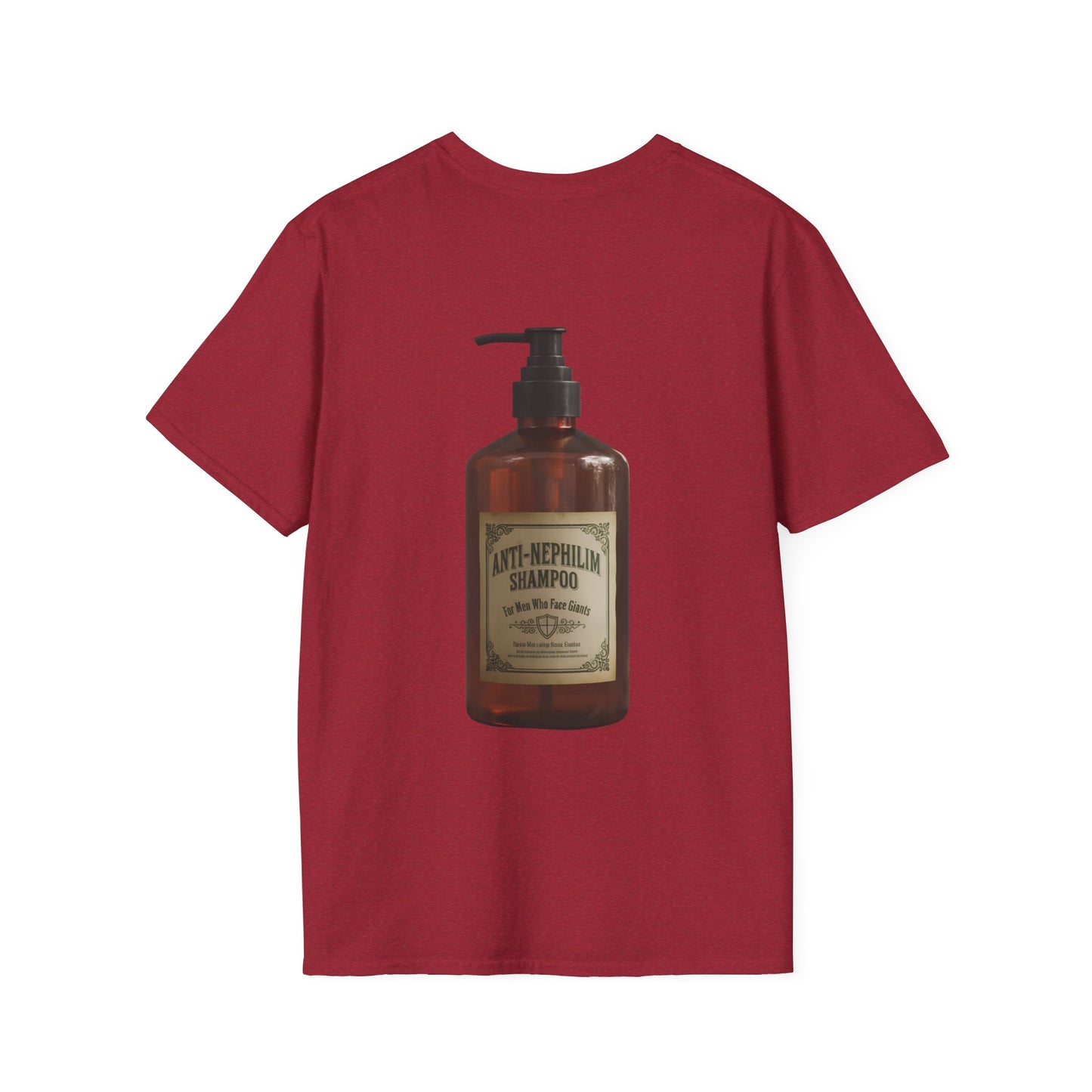 Anti nephilim shampoo t shirt (unisex), Kirk Ave. Apparel