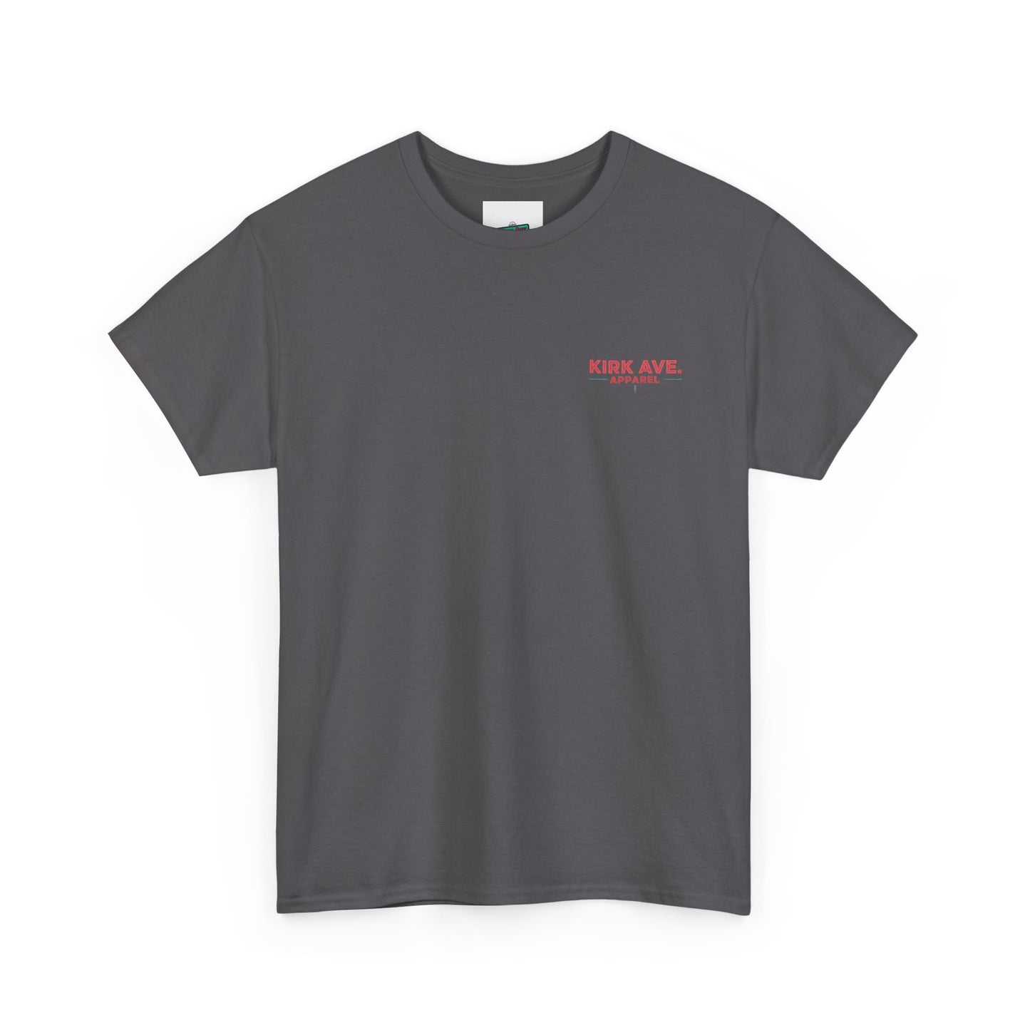 Retro neon pizza place anti nephilim t shirt (unisex), Kirk Ave. Apparel
