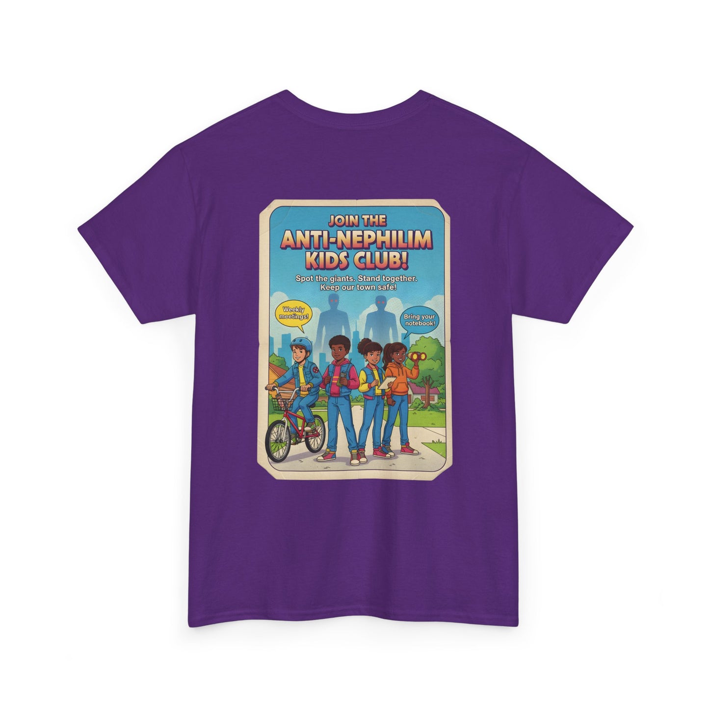 Retro anti nephilim kids club t shirt (unisex), Kirk Ave. Apparel