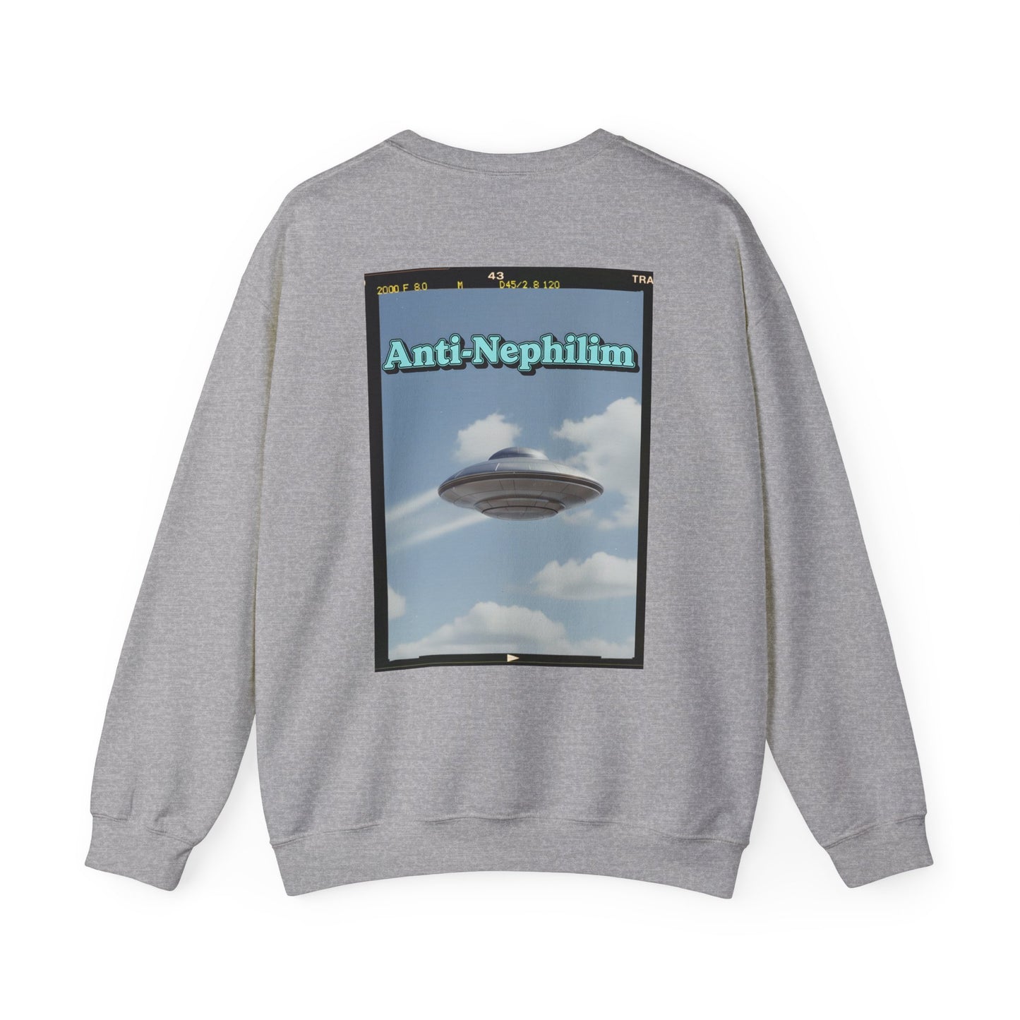 Retro anti nephilim UFO sweatshirt (unisex), Kirk Ave. Apparel