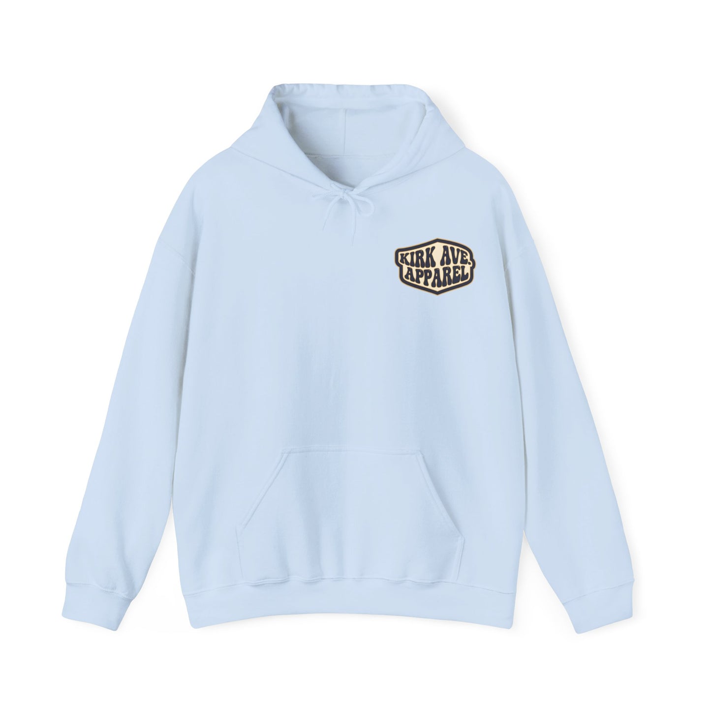 Retro concert poster anti nephilim hoodie (unisex), Kirk Ave. Apparel