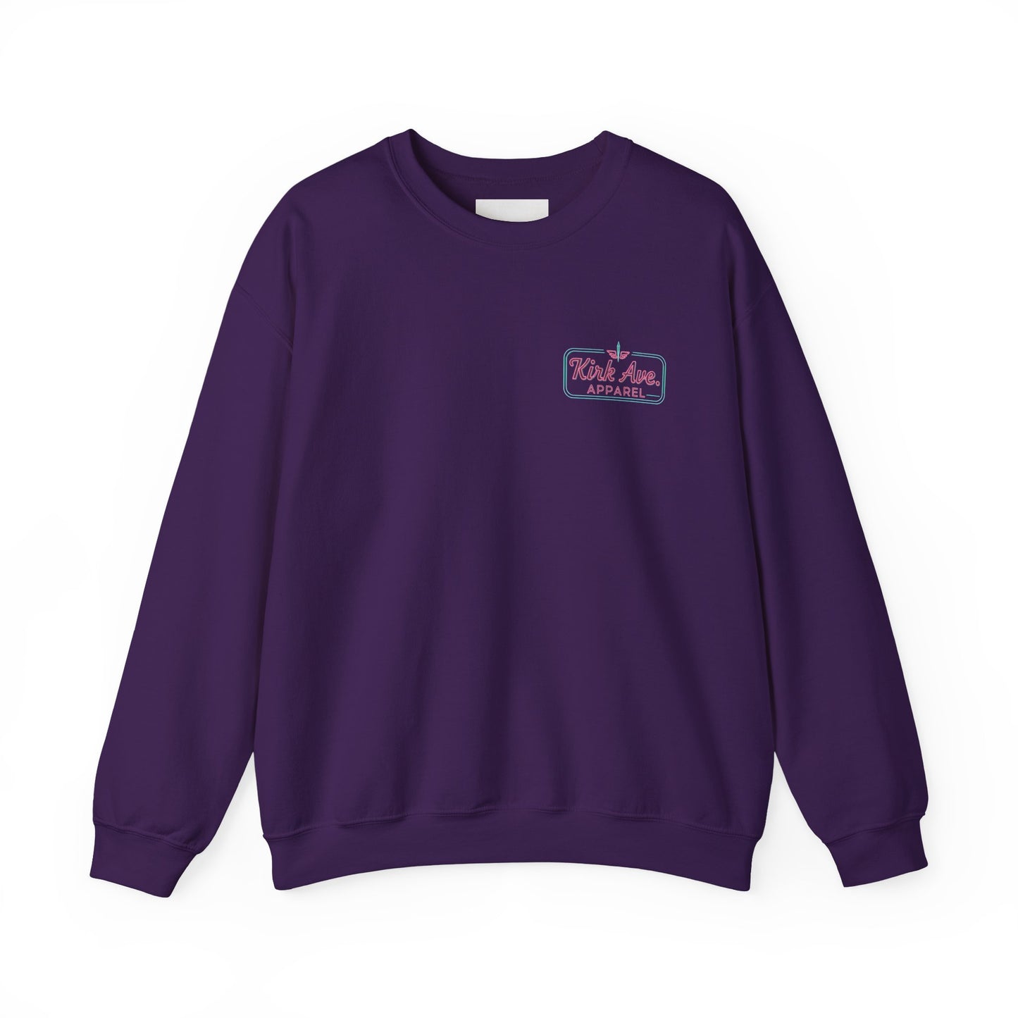 Retro diner anti nephilim sweatshirt (unisex), Kirk Ave. Apparel