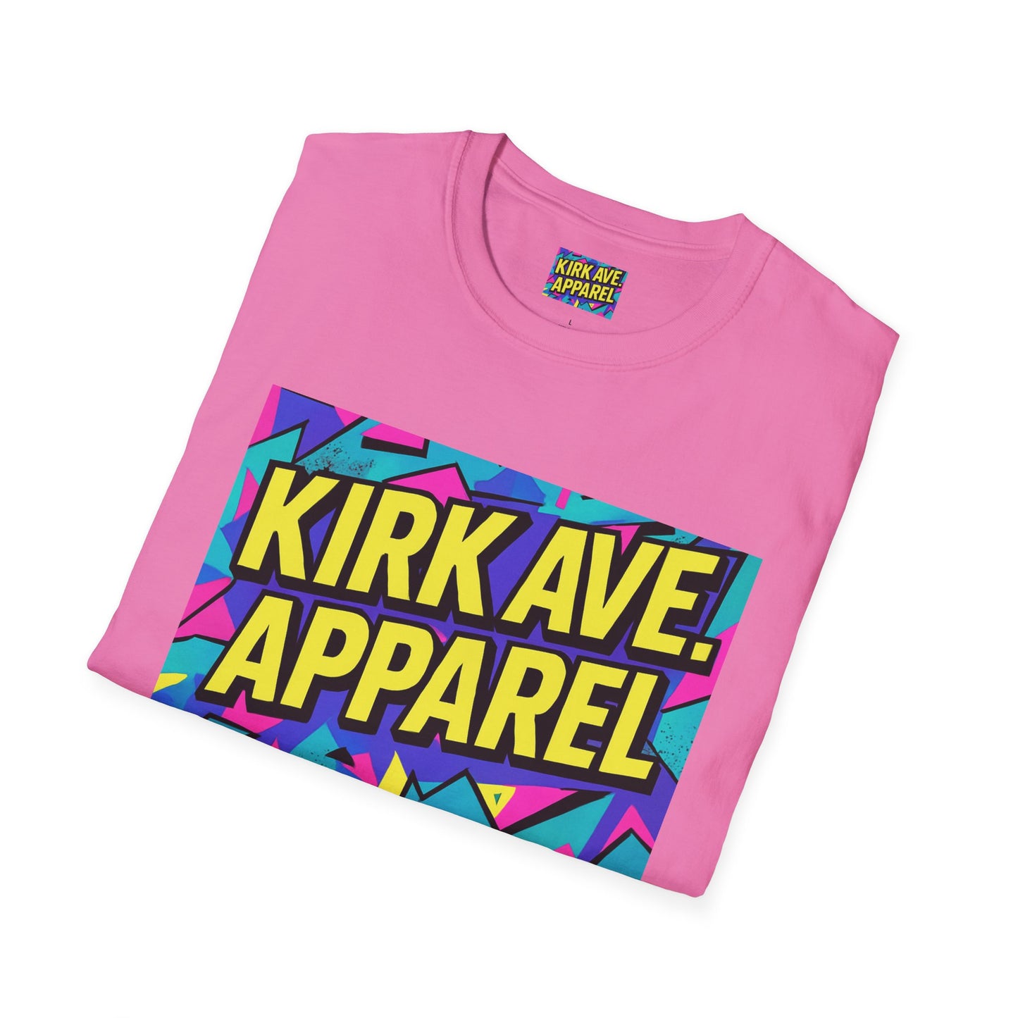 Retro Logo T‑Shirt — Kirk Ave. Apparel 90s Graphic Tee