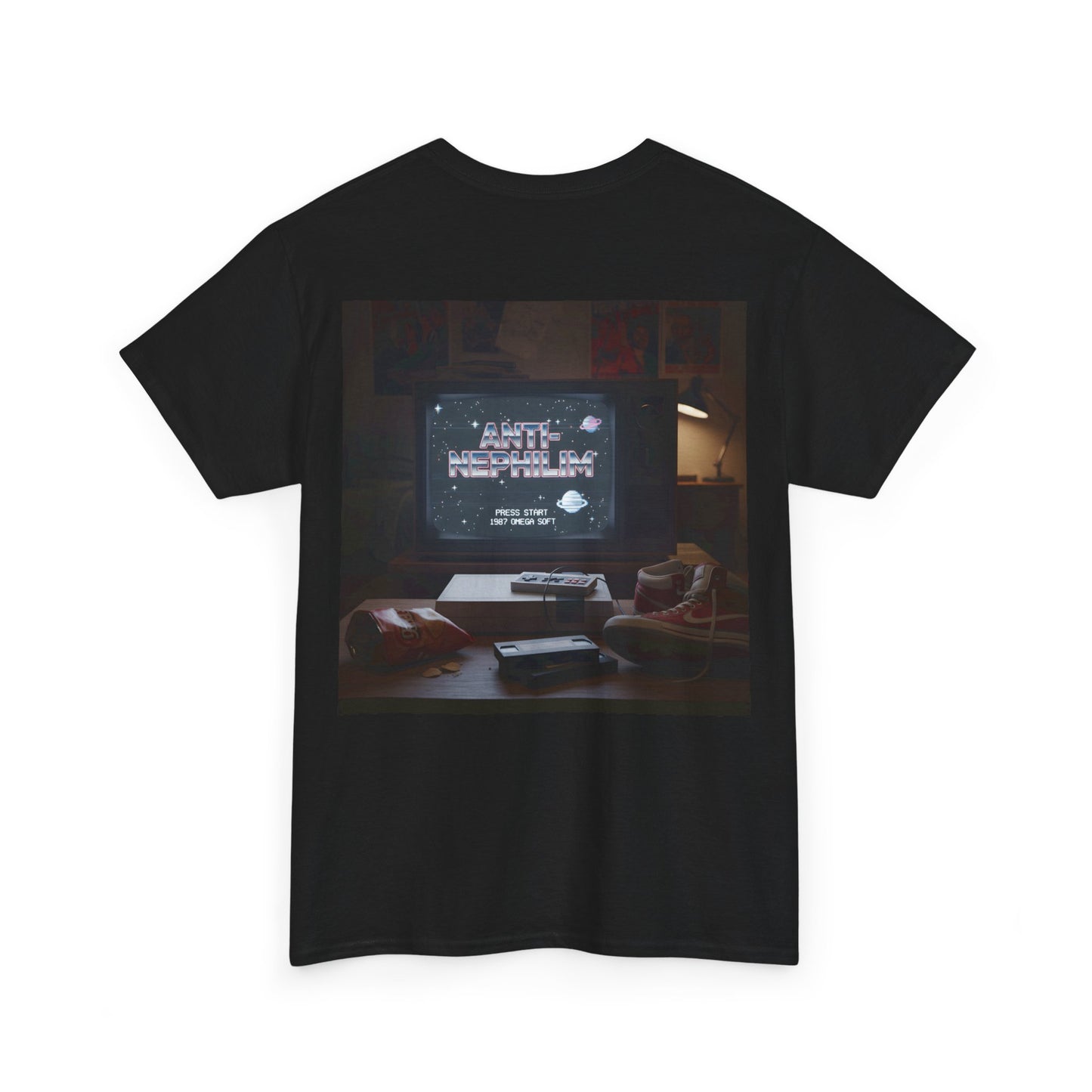 Retro gamer anti-nephilim t shirt (unisex), Kirk Ave. Apparel