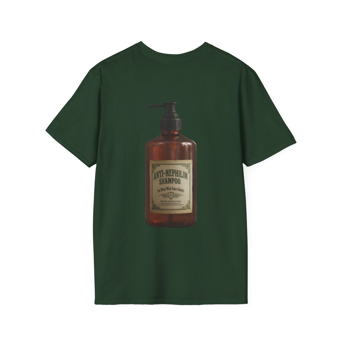 Anti nephilim shampoo t shirt (unisex), Kirk Ave. Apparel