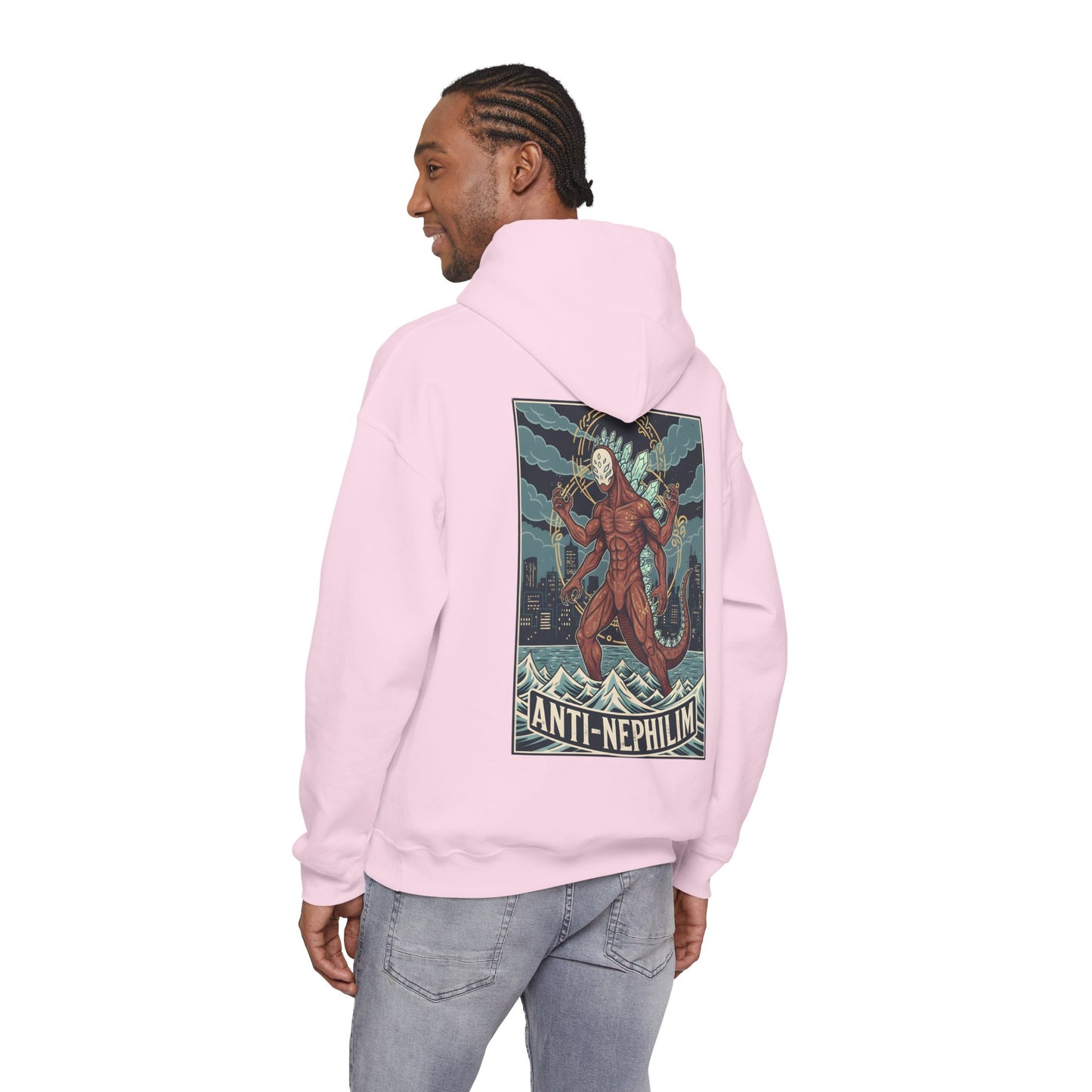 Kaiju anti nephilim hoodie (unisex), Kirk Ave. Apparel