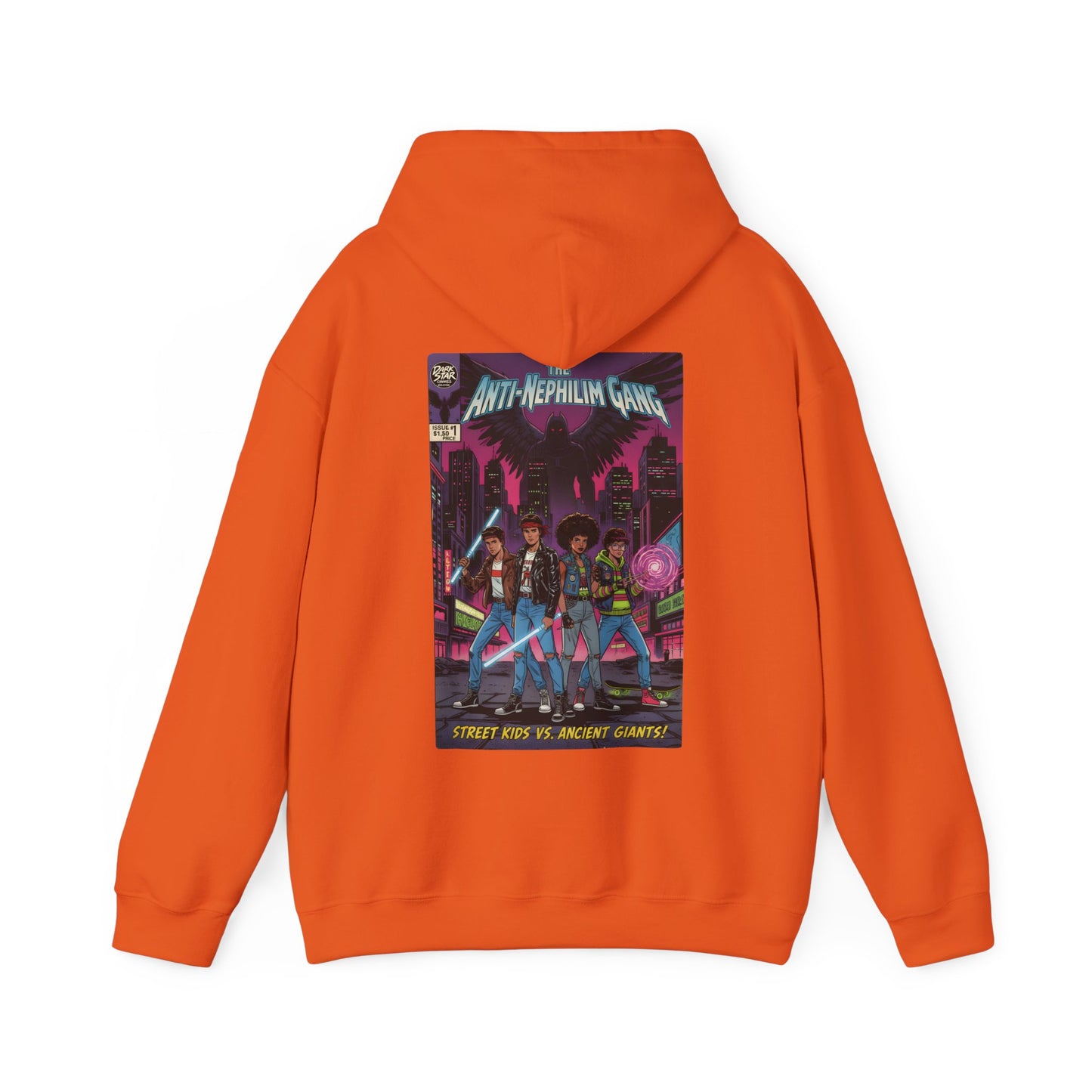 Retro comic anti nephilim hoodie (unisex), Kirk Ave. Apparel