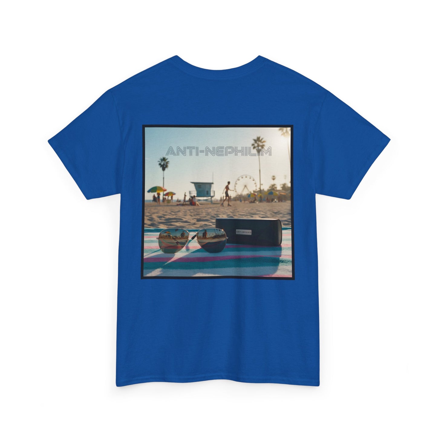 Beach shades anti nephilim t shirt, Kirk Ave. Apparel