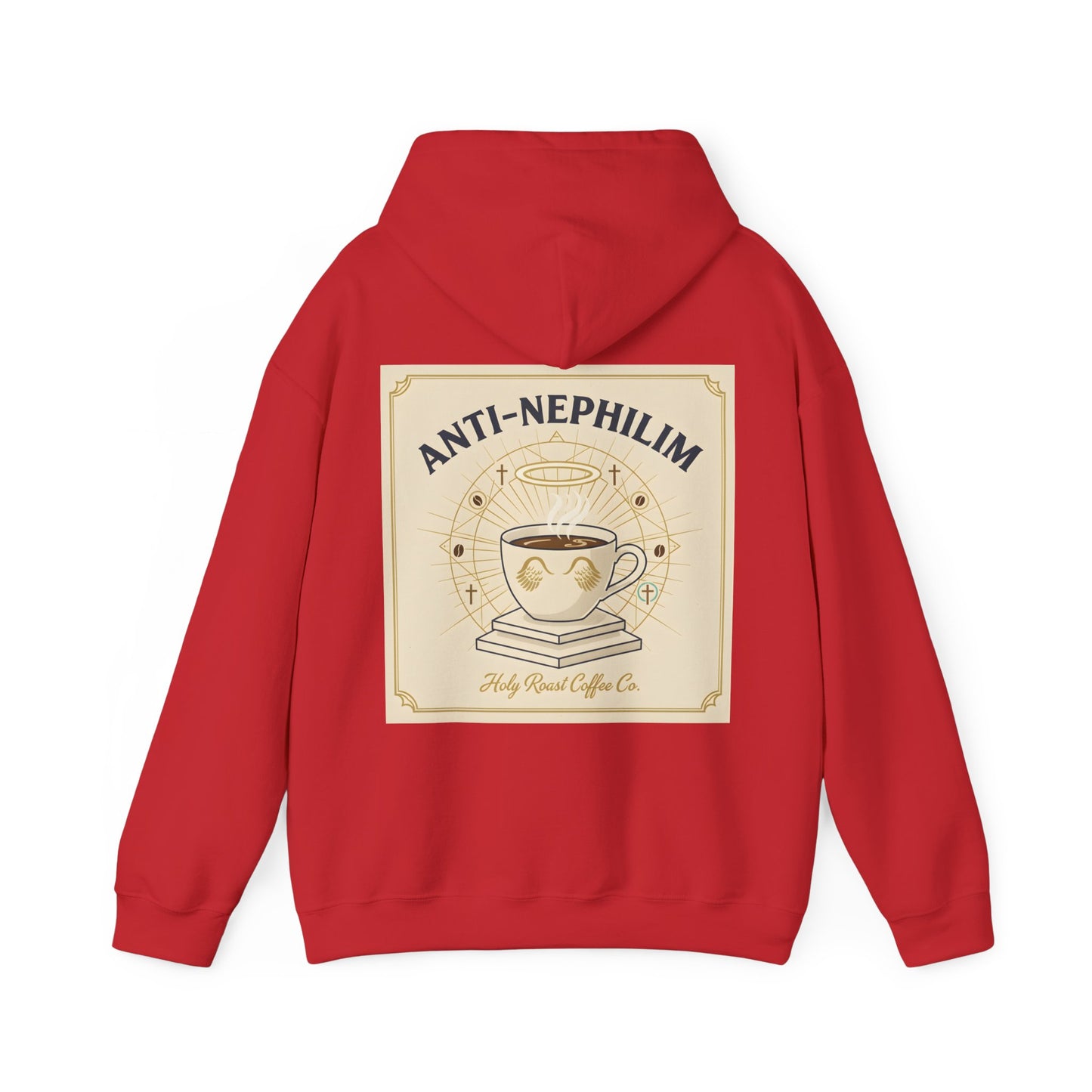 Retro coffee anti-nephilim hoodie (unisex), Kirk Ave. Apparel