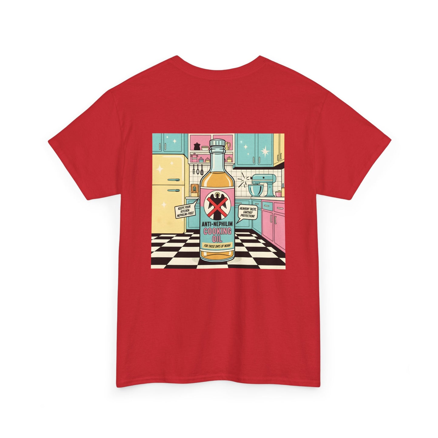 Retro kitchen anti nephilim t shirt (unisex), Kirk Ave. Apparel