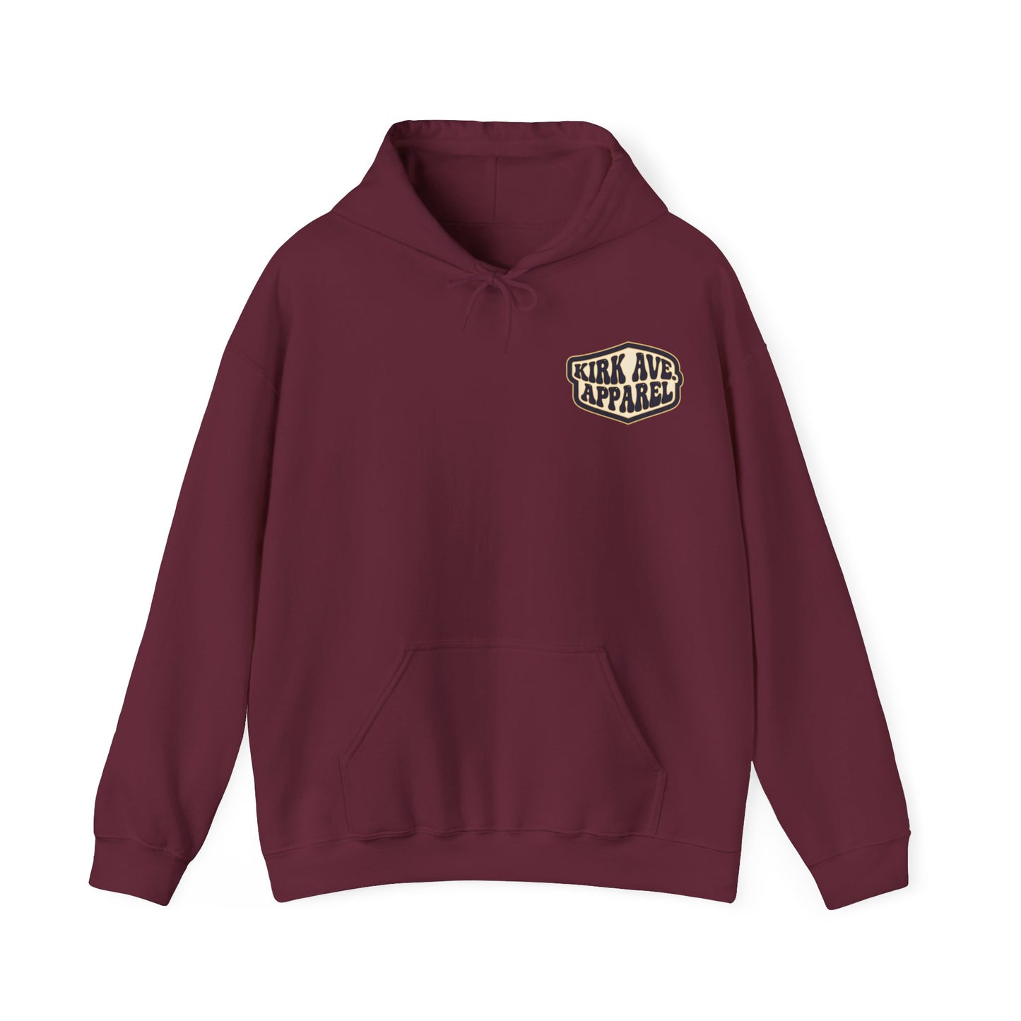 Retro concert poster anti nephilim hoodie (unisex), Kirk Ave. Apparel