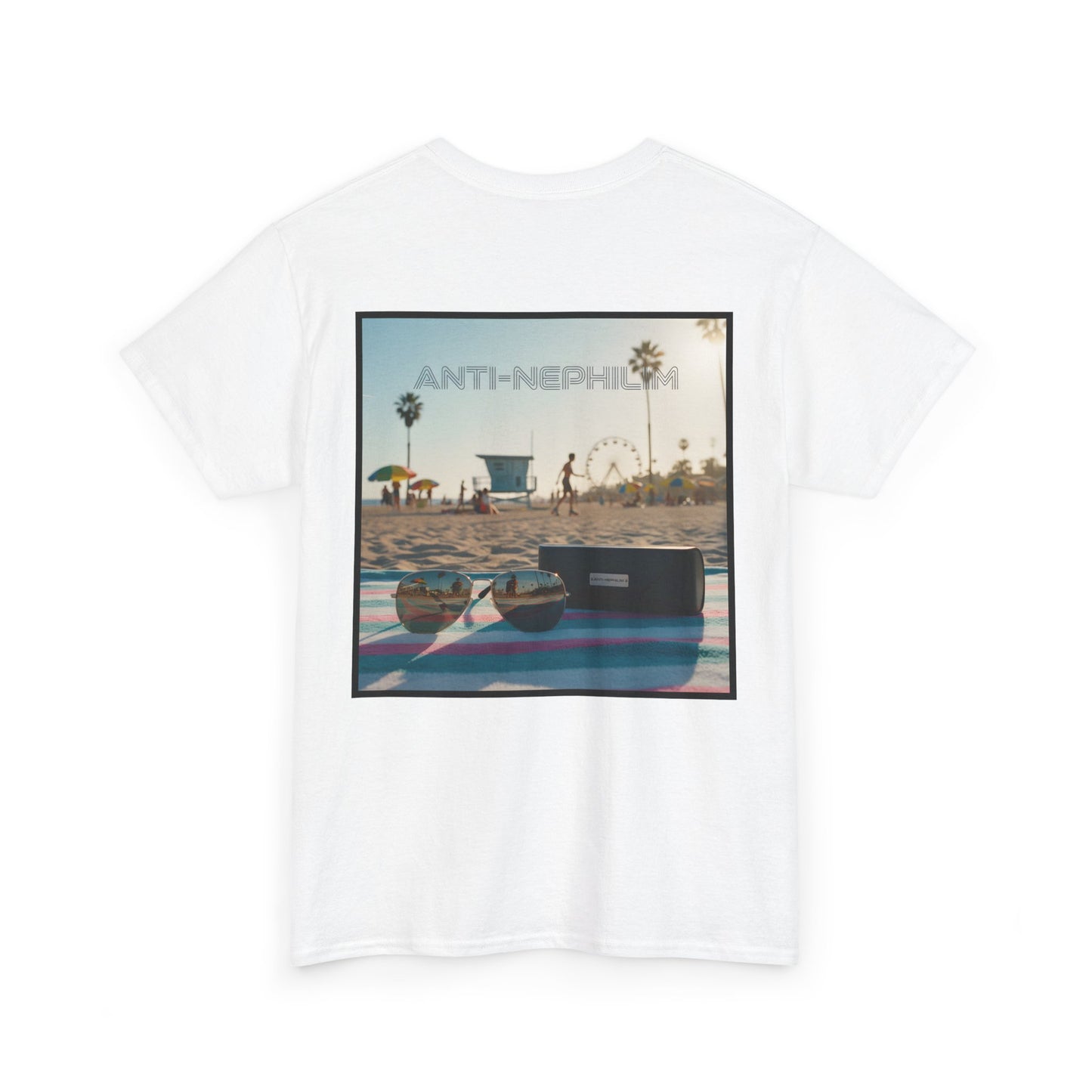 Beach shades anti nephilim t shirt, Kirk Ave. Apparel