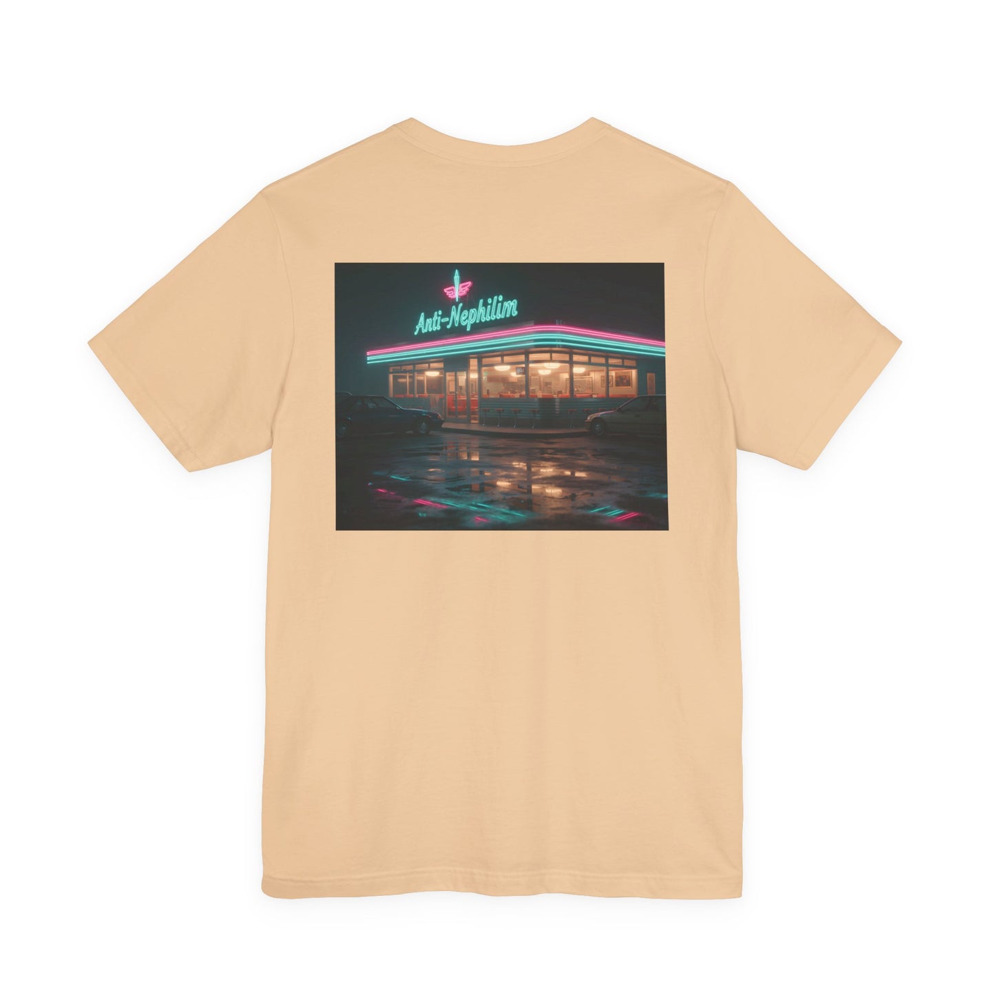 Retro diner anti nephilim t-shirt (unisex), Kirk Ave. Apparel