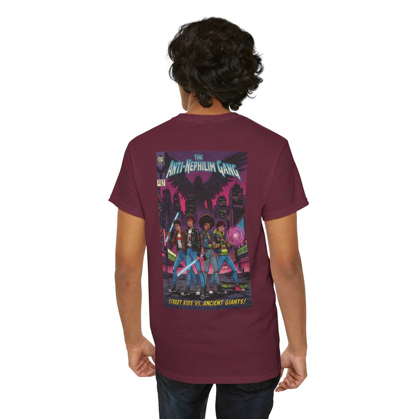 Retro comic anti nephilim t shirt (unisex), Kirk Ave. Apparel