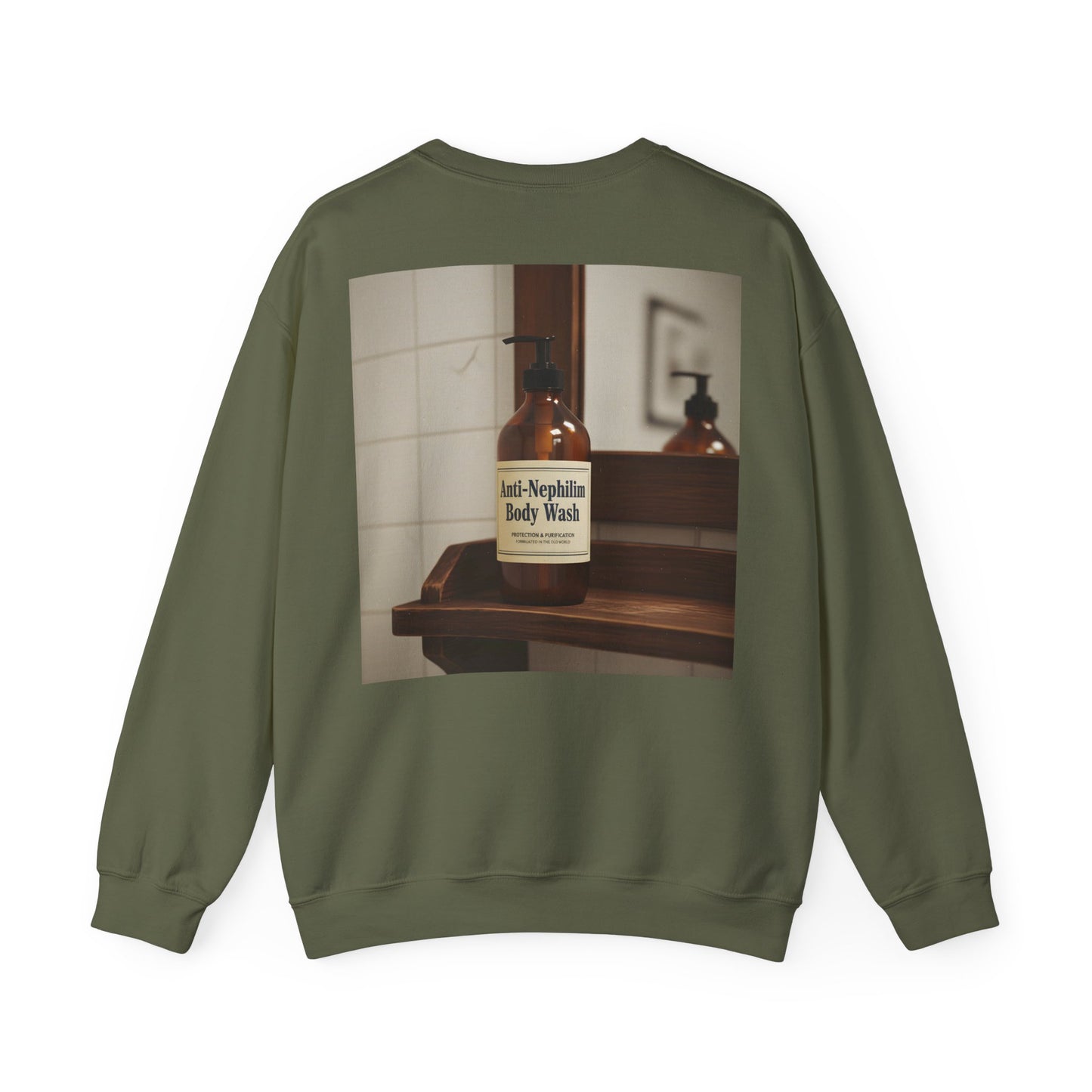 Vintage apothecary anti nephilim sweatshirt (unisex), Kirk Ave. Apparel