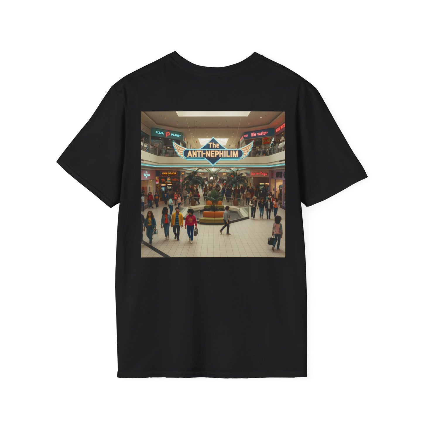 Retro mall anti nephilim t shirt (unisex), Kirk Ave. Apparel