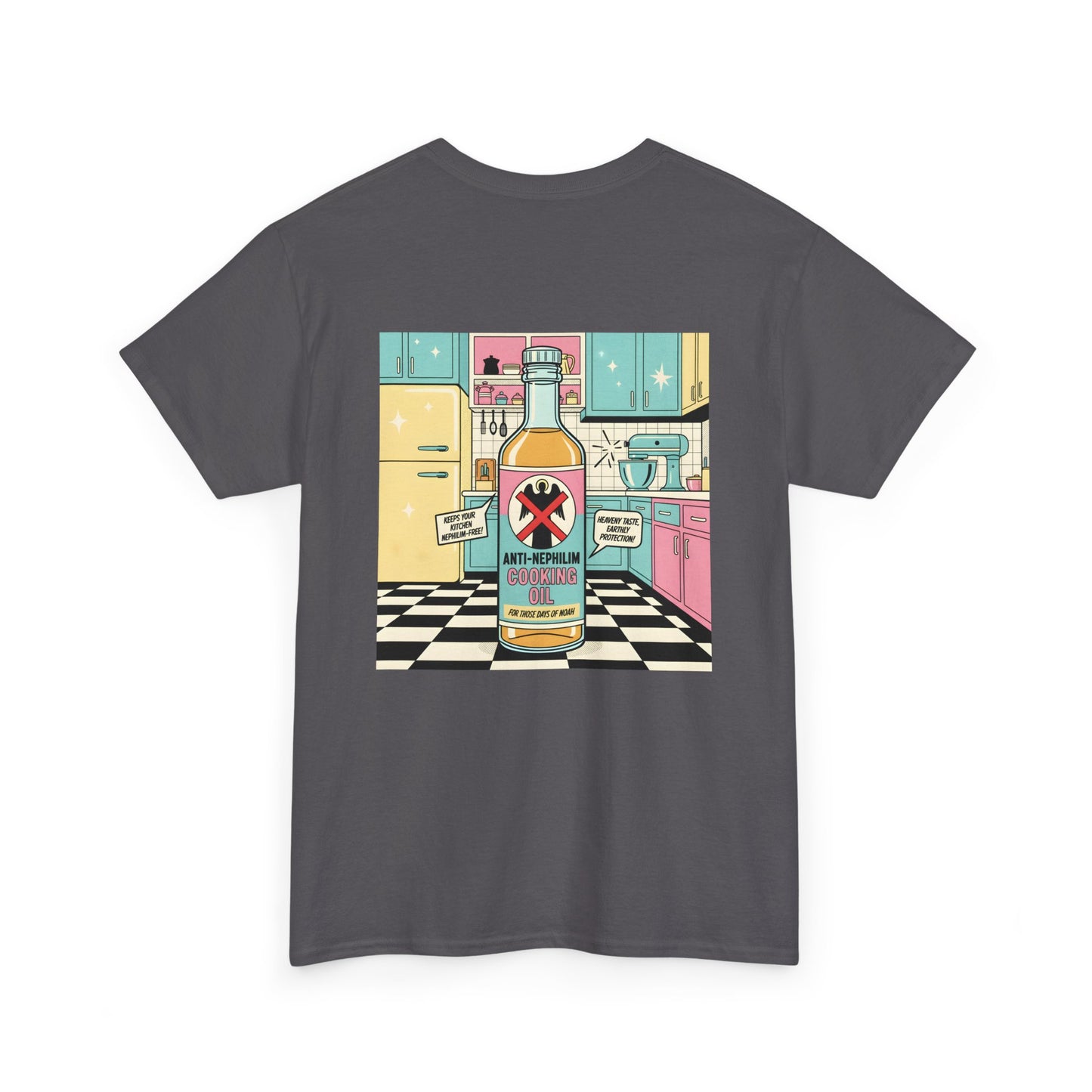 Retro kitchen anti nephilim t shirt (unisex), Kirk Ave. Apparel