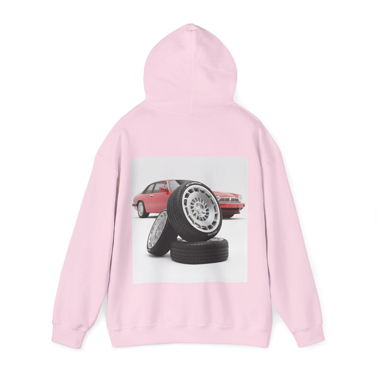 Retro sports car anti nephilim hoodie (unisex), Kirk Ave. Apparel