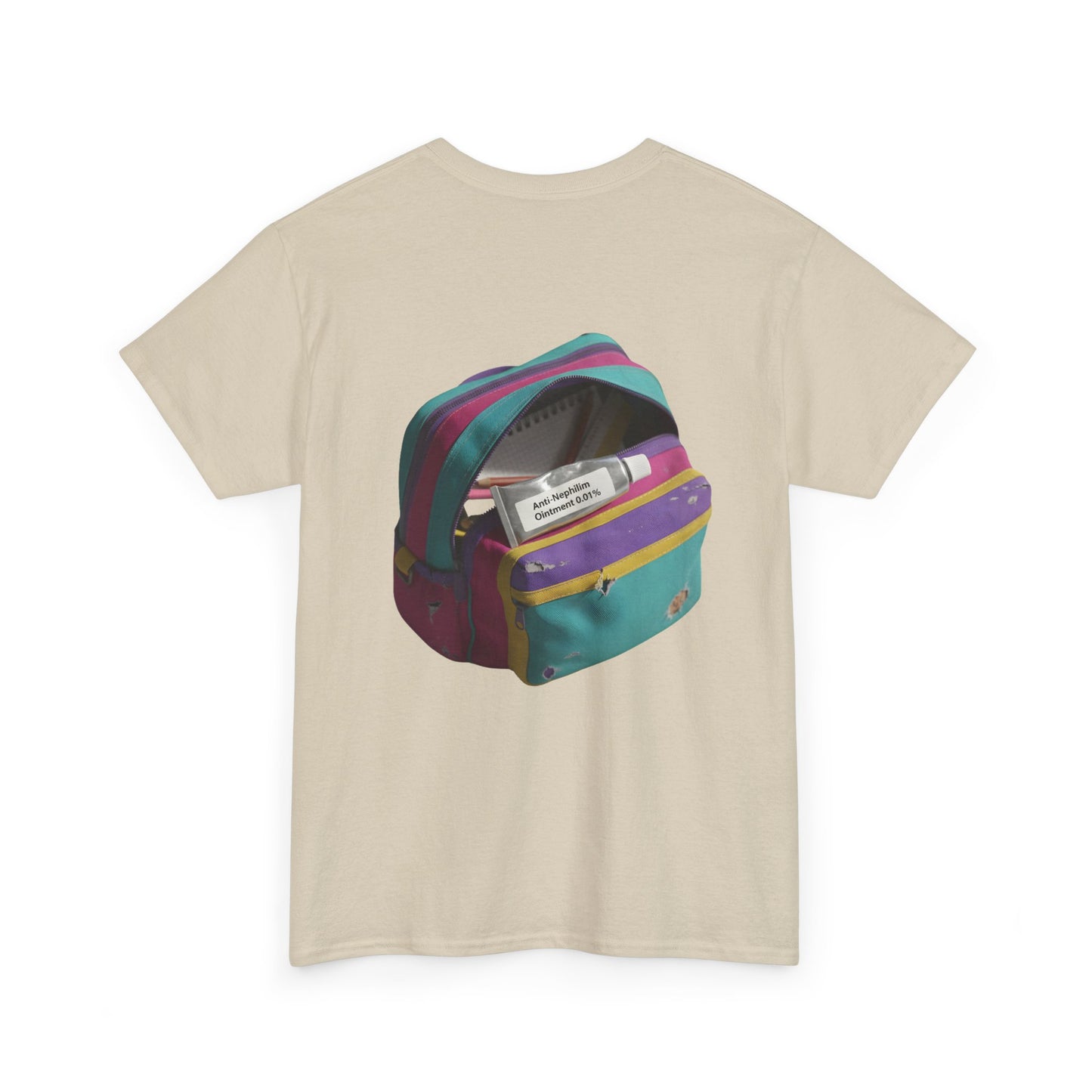 90s schoolbag anti nephilim t shirt (unisex), Kirk Ave. Apparel