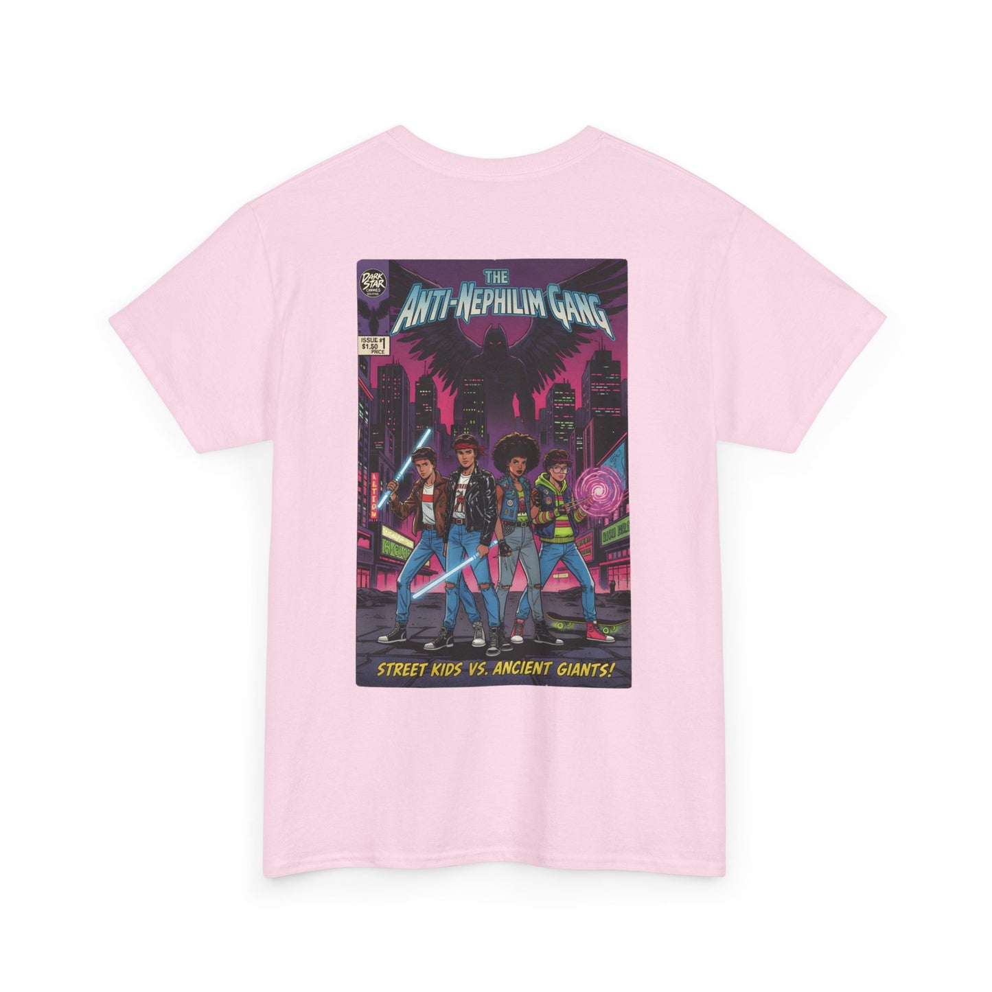 Retro comic anti nephilim t shirt (unisex), Kirk Ave. Apparel