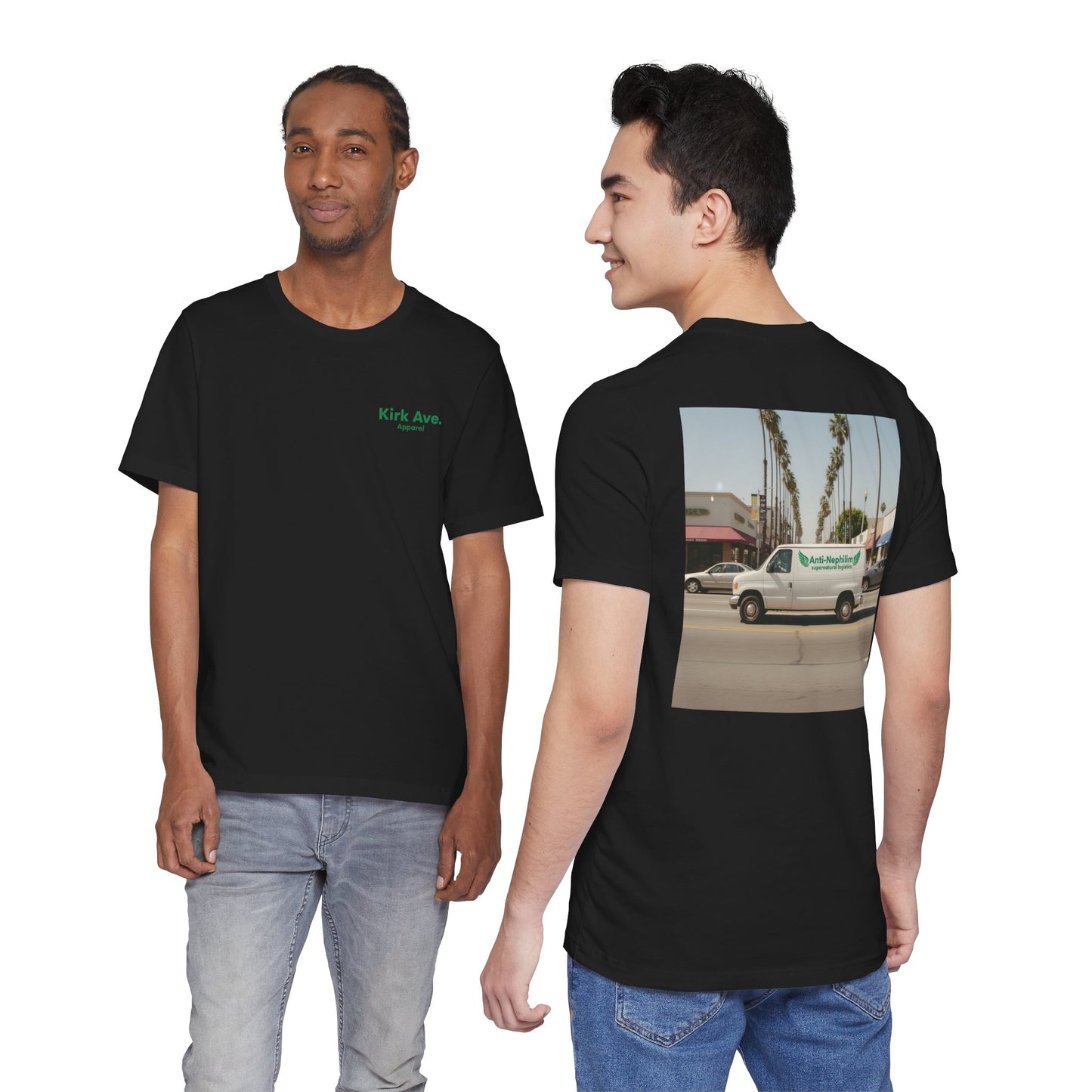 90s California Van anti-nephilim t shirt (unisex), Kirk Ave. Apparel