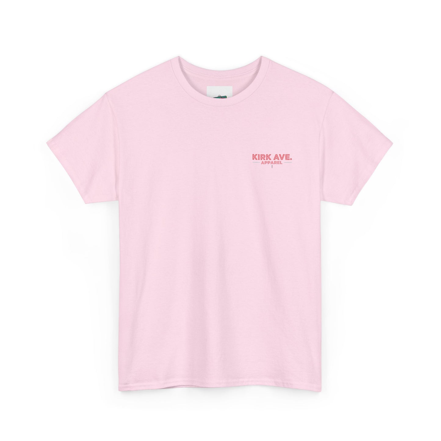 Retro neon pizza place anti nephilim t shirt (unisex), Kirk Ave. Apparel