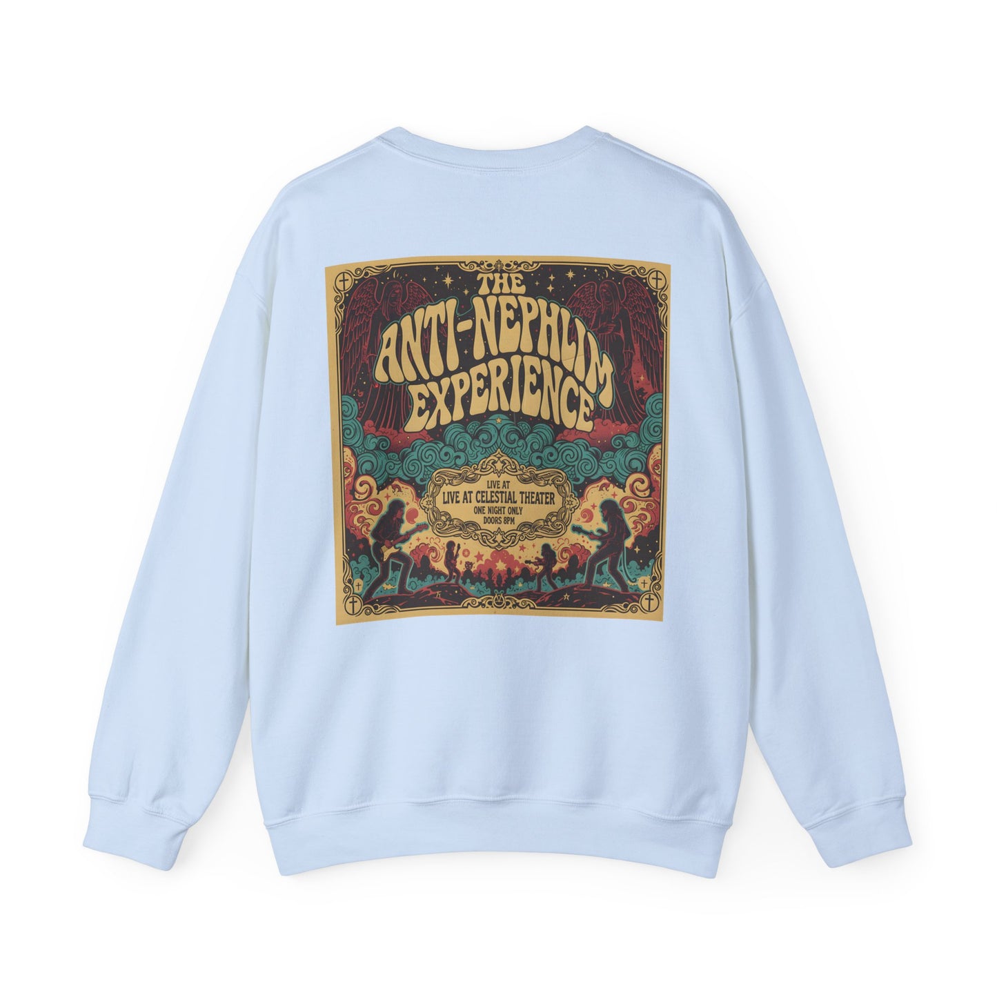 Retro concert poster anti nephilim sweatshirt (unisex), Kirk Ave. Apparel