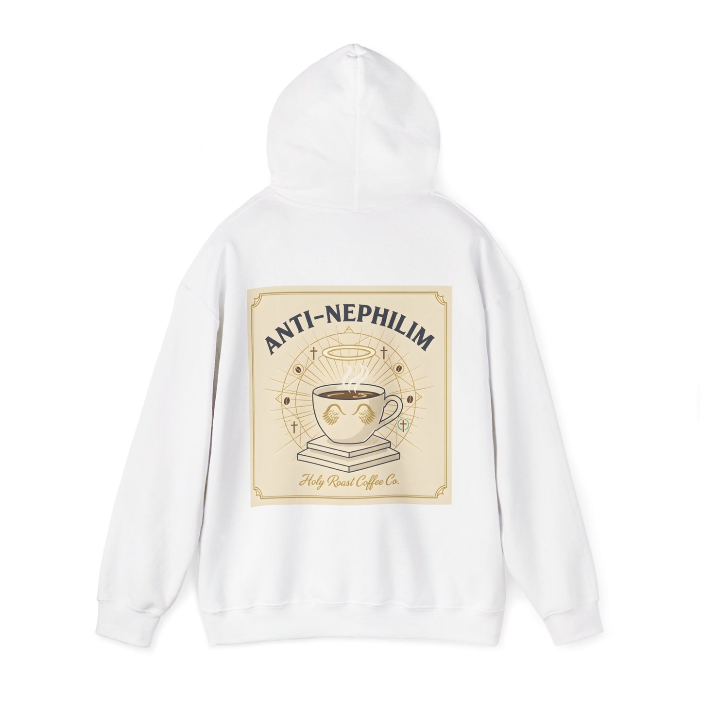 Retro coffee anti-nephilim hoodie (unisex), Kirk Ave. Apparel