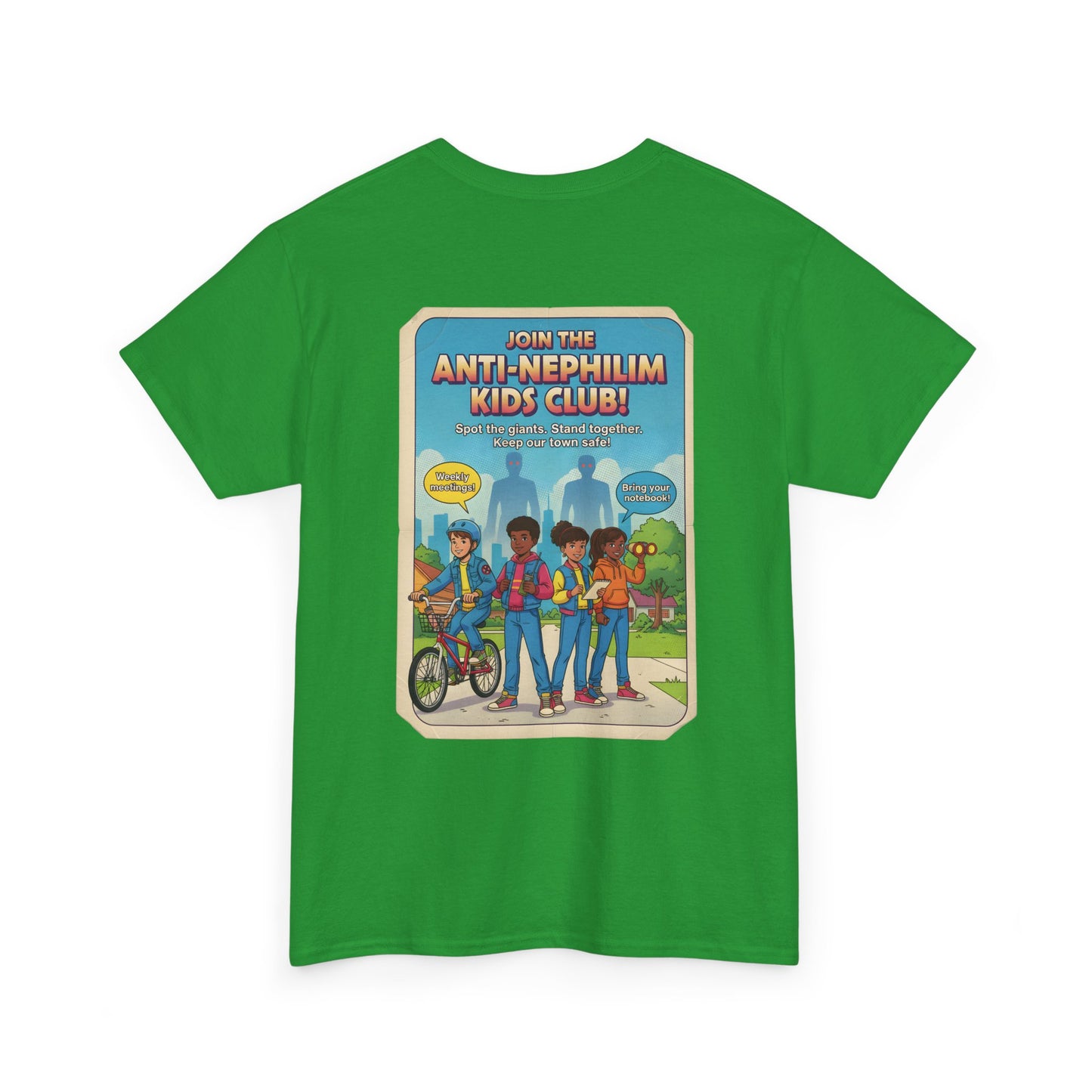 Retro anti nephilim kids club t shirt (unisex), Kirk Ave. Apparel
