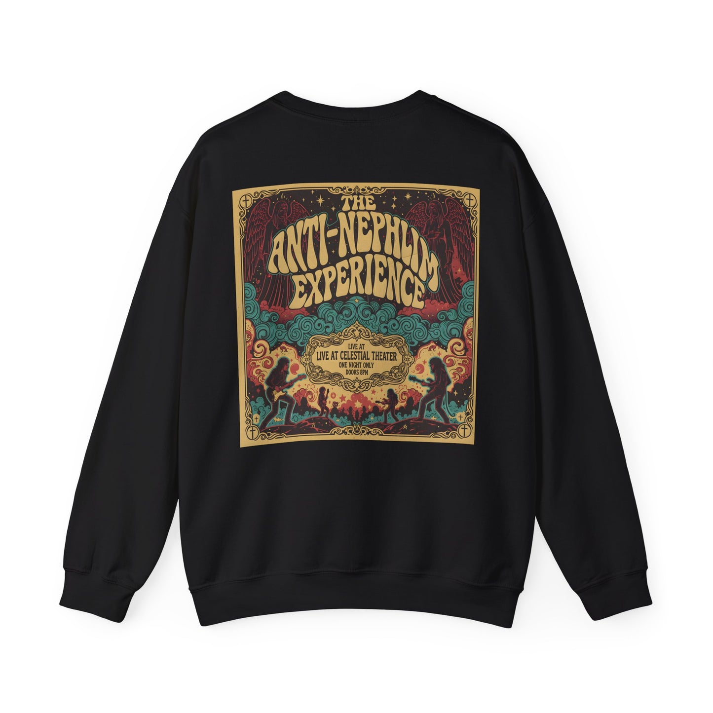 Retro concert poster anti nephilim sweatshirt (unisex), Kirk Ave. Apparel