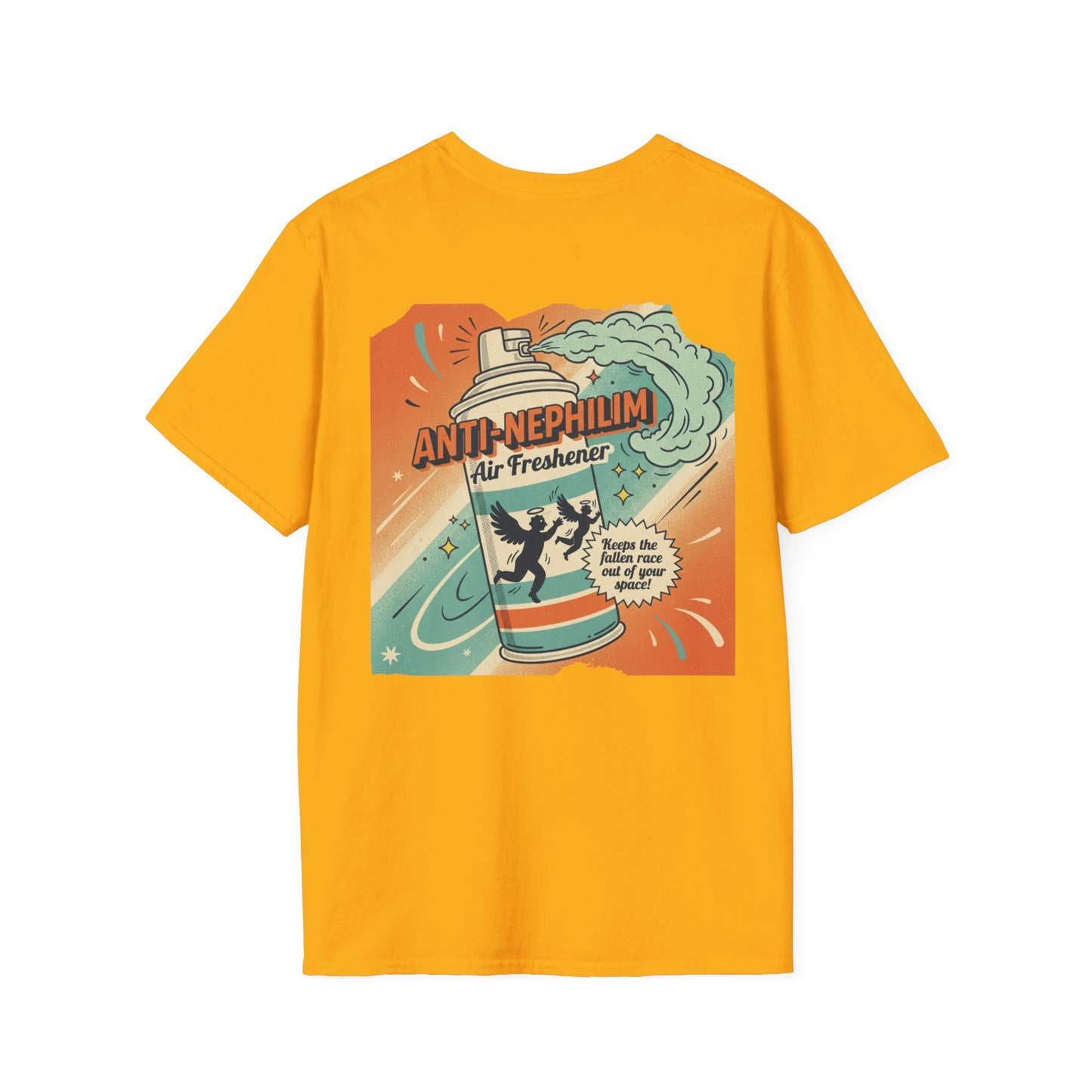 Retro anti nephilim air freshener t shirt (unisex), Kirk Ave. Apparel