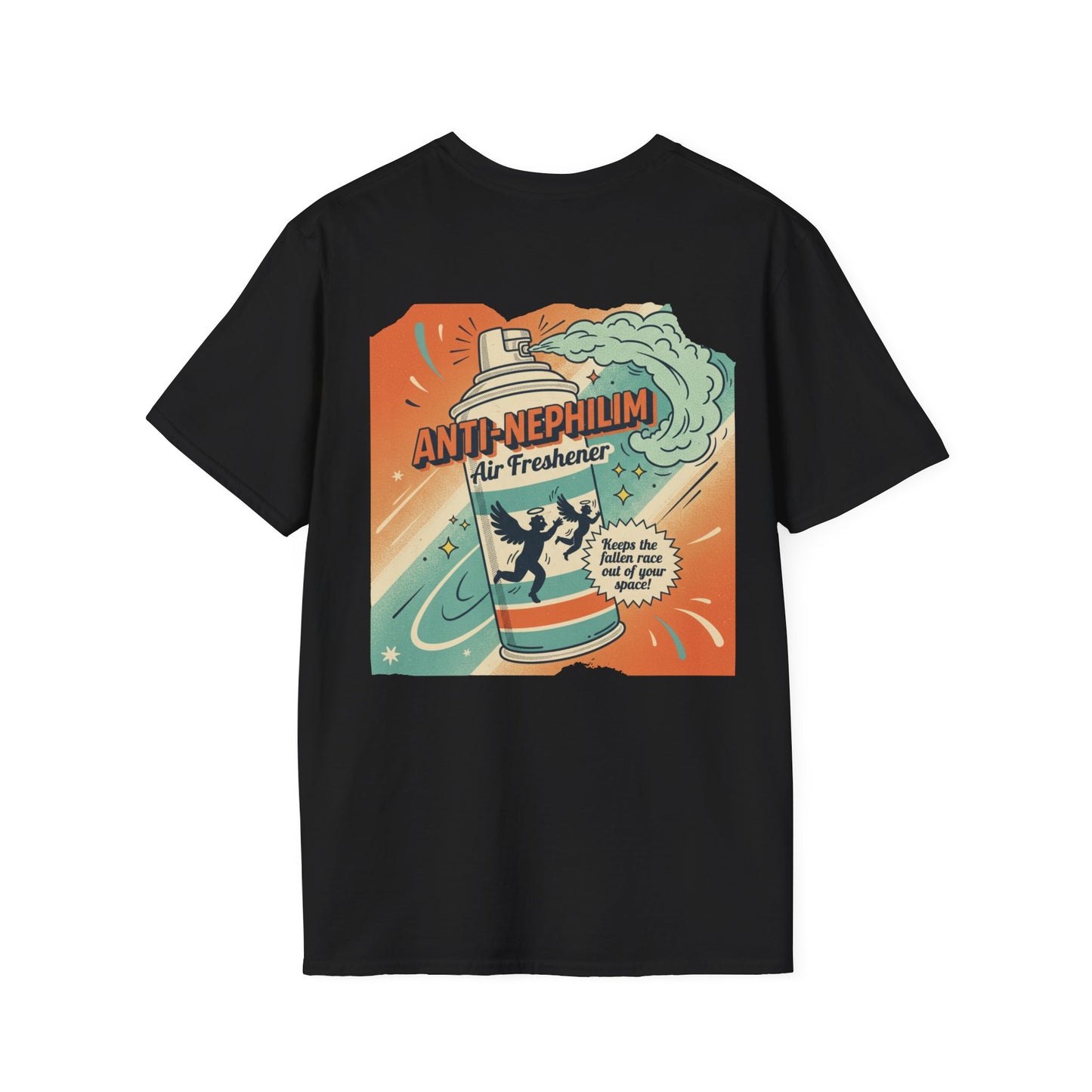 Retro anti nephilim air freshener t shirt (unisex), Kirk Ave. Apparel