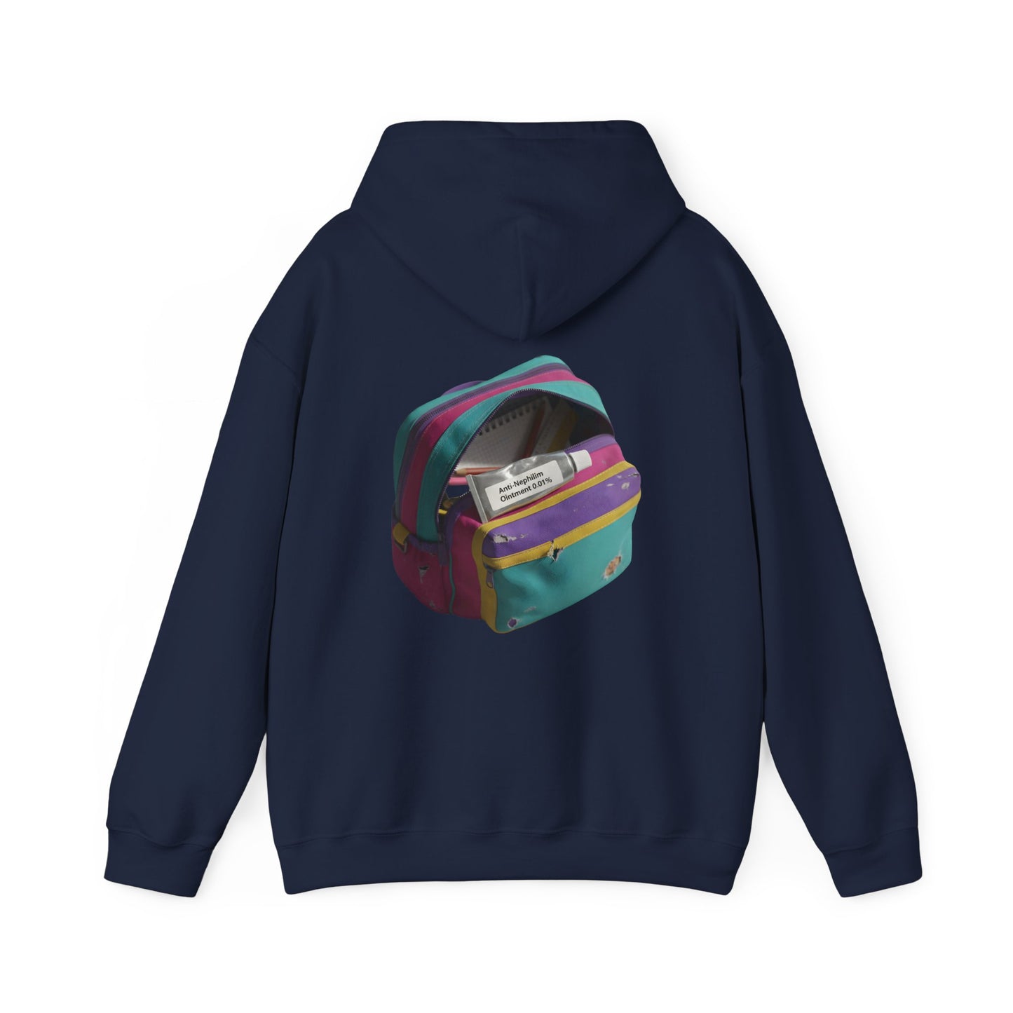 90s schoolbag anti nephilim hoodie (unisex), Kirk Ave. Apparel