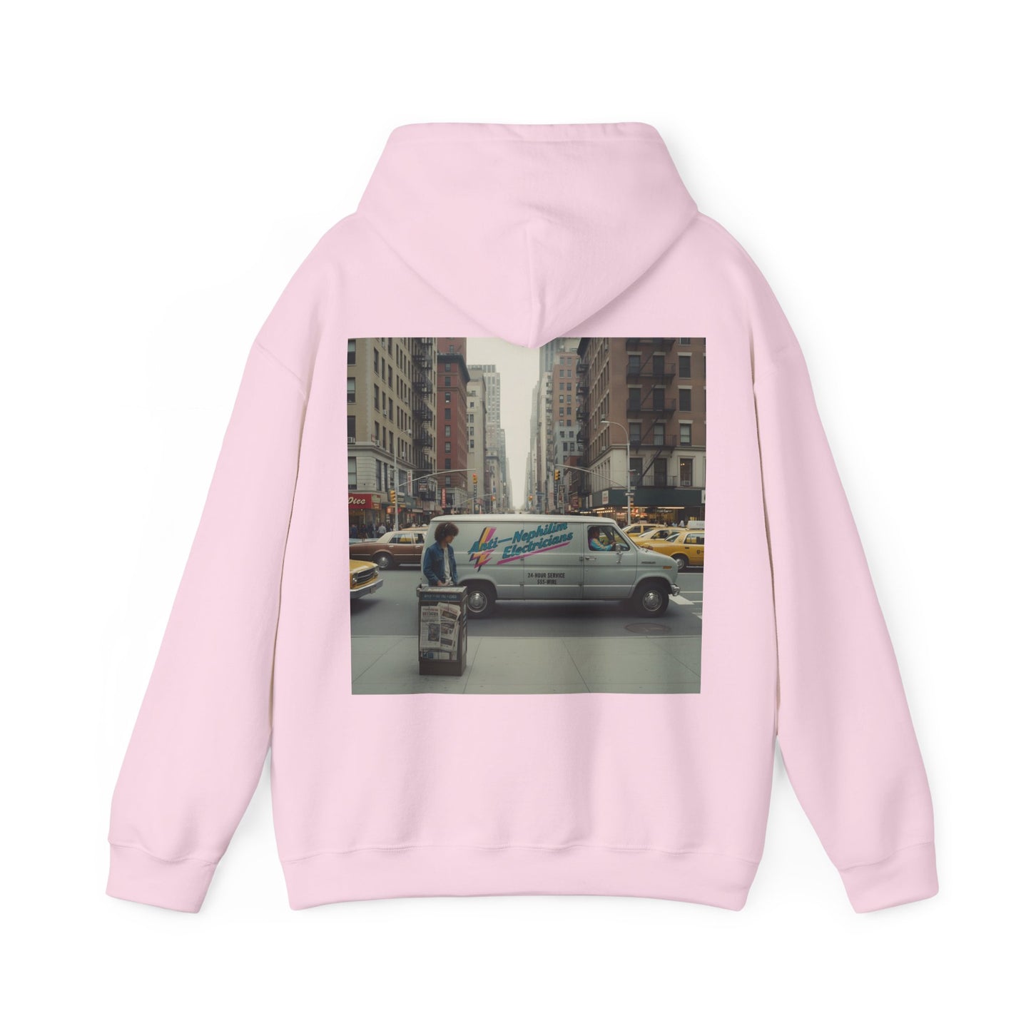 Vintage NYC anti nephilim hoodie (unisex), Kirk Ave. Apparel