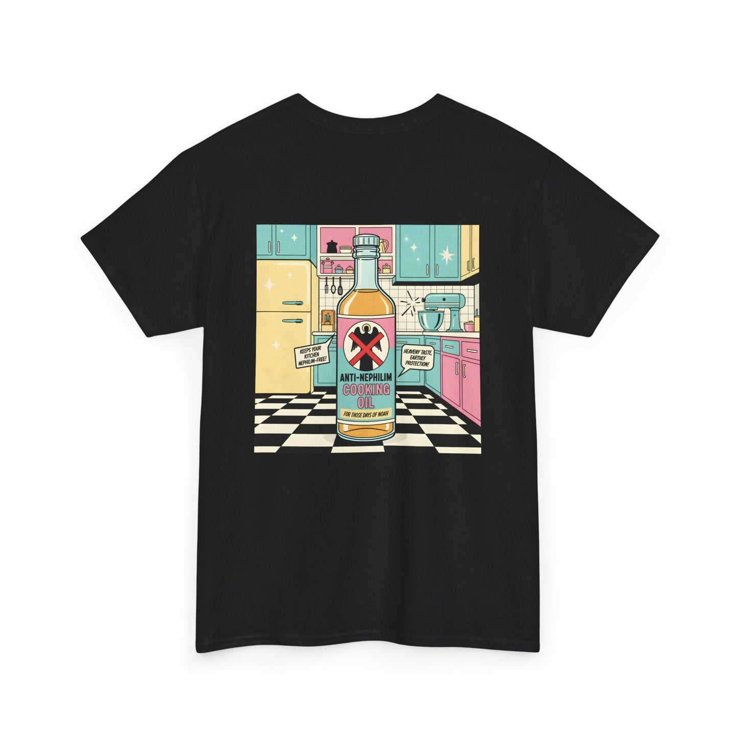 Retro kitchen anti nephilim t shirt (unisex), Kirk Ave. Apparel